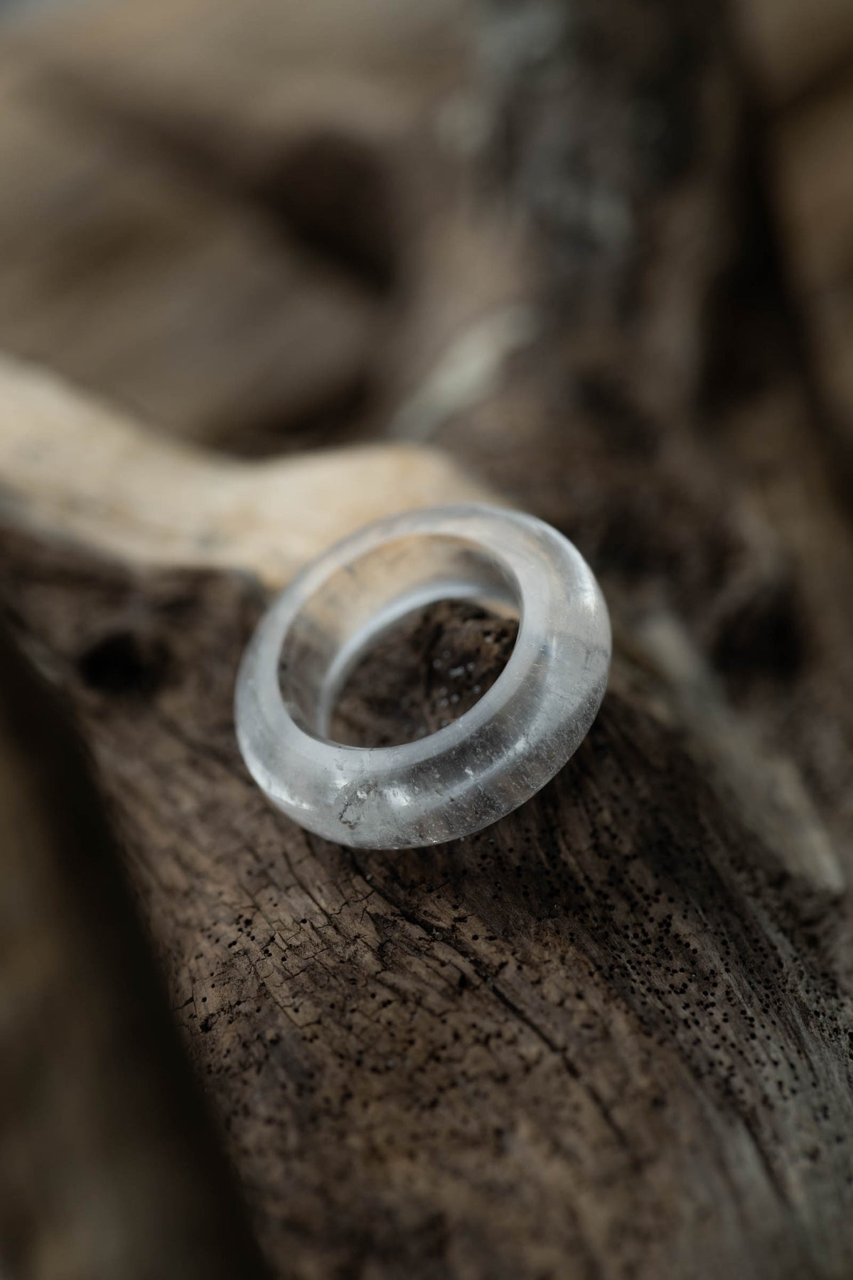 crystal ring (flat)#8.5