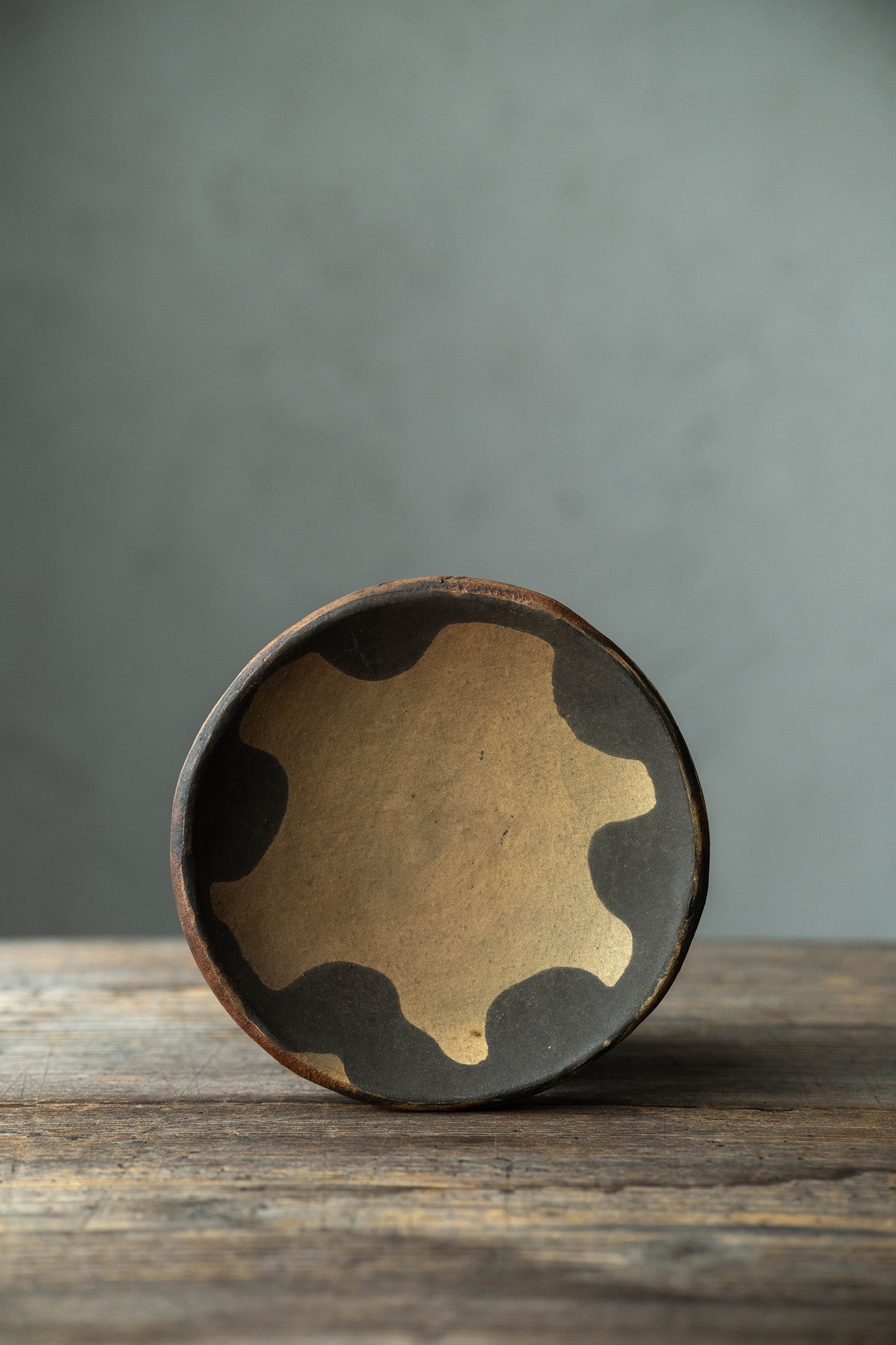 山田洋次 オイルド スリップ丸皿 19-2 丸皿 小