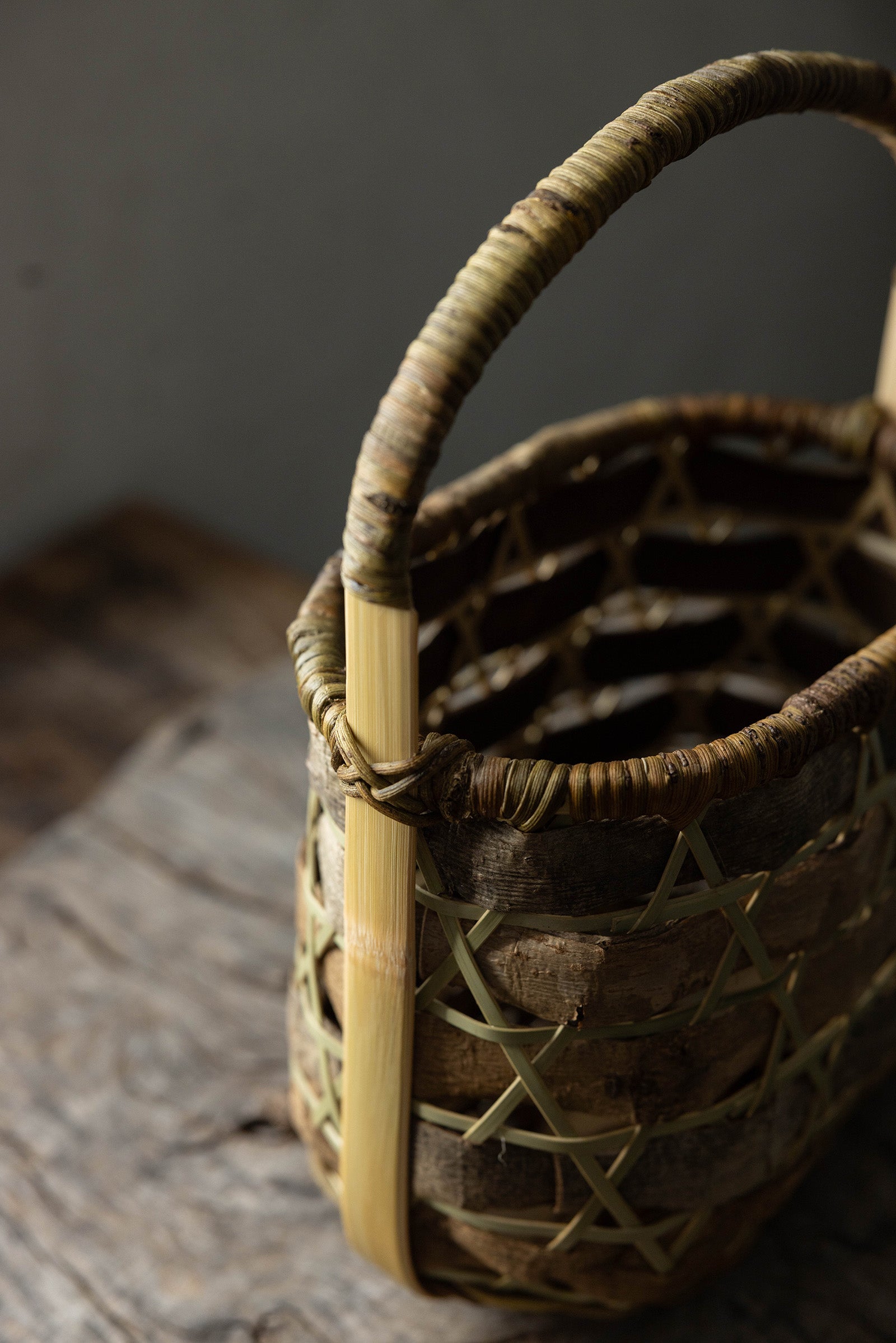 㓛刀 匡允 日々ノ樹皮籠 鬼胡桃2