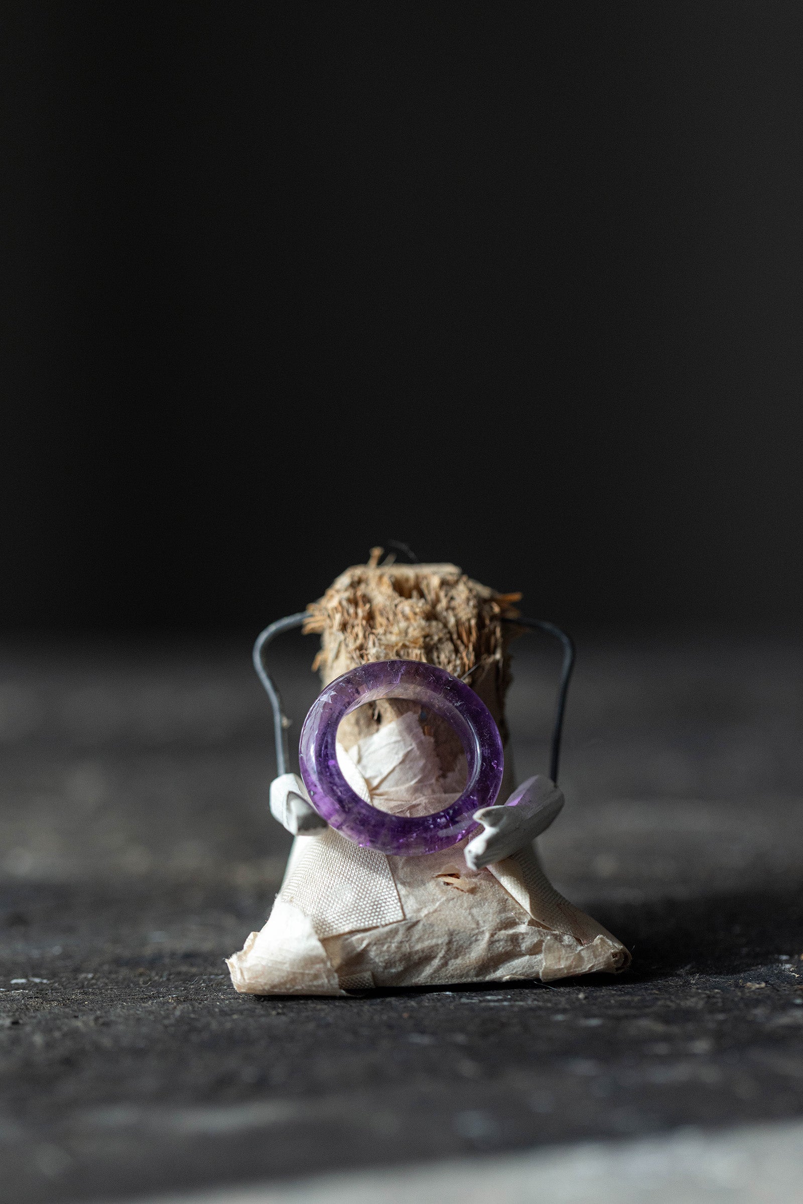 amethyst ring (flat)