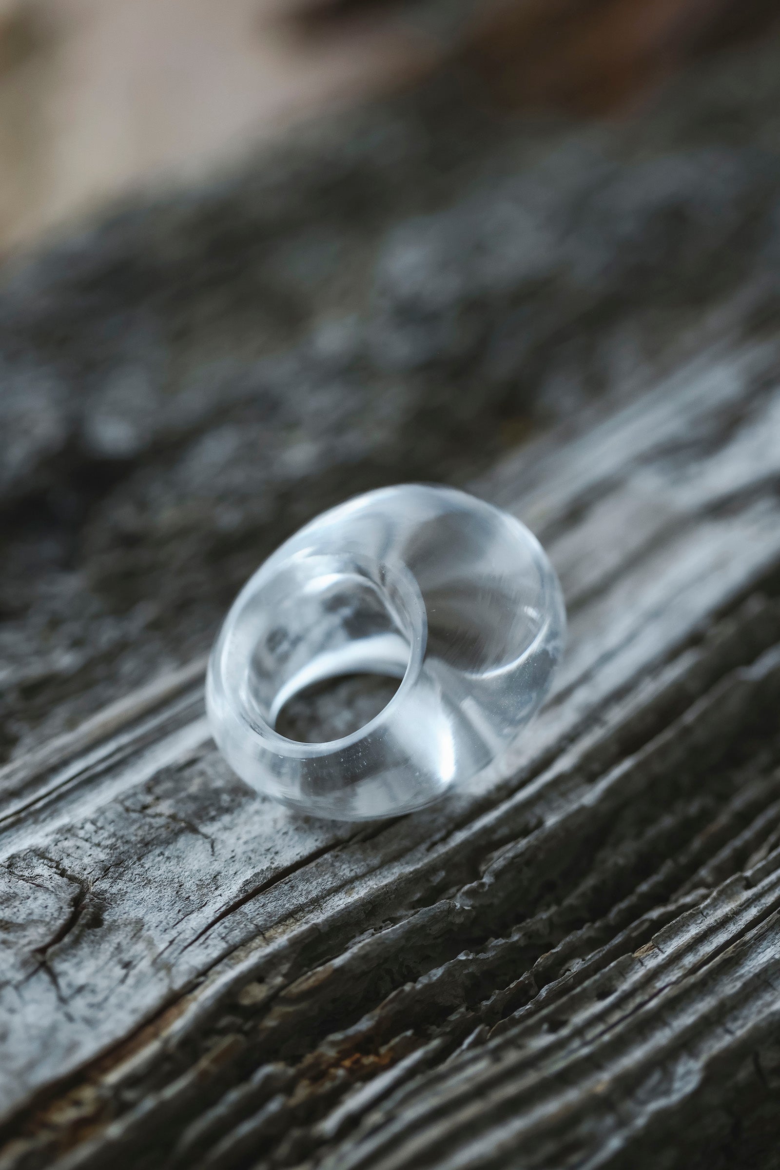 crystal ring (round) #9