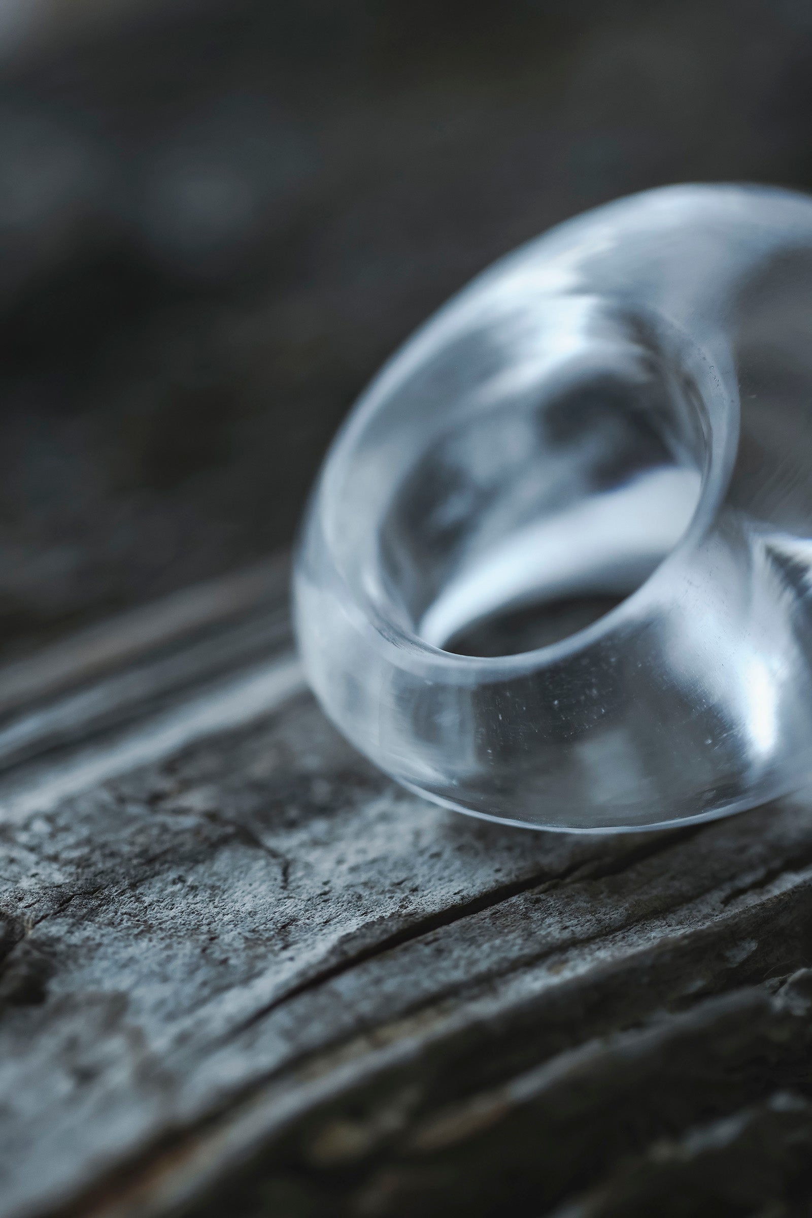 crystal ring (round) #9