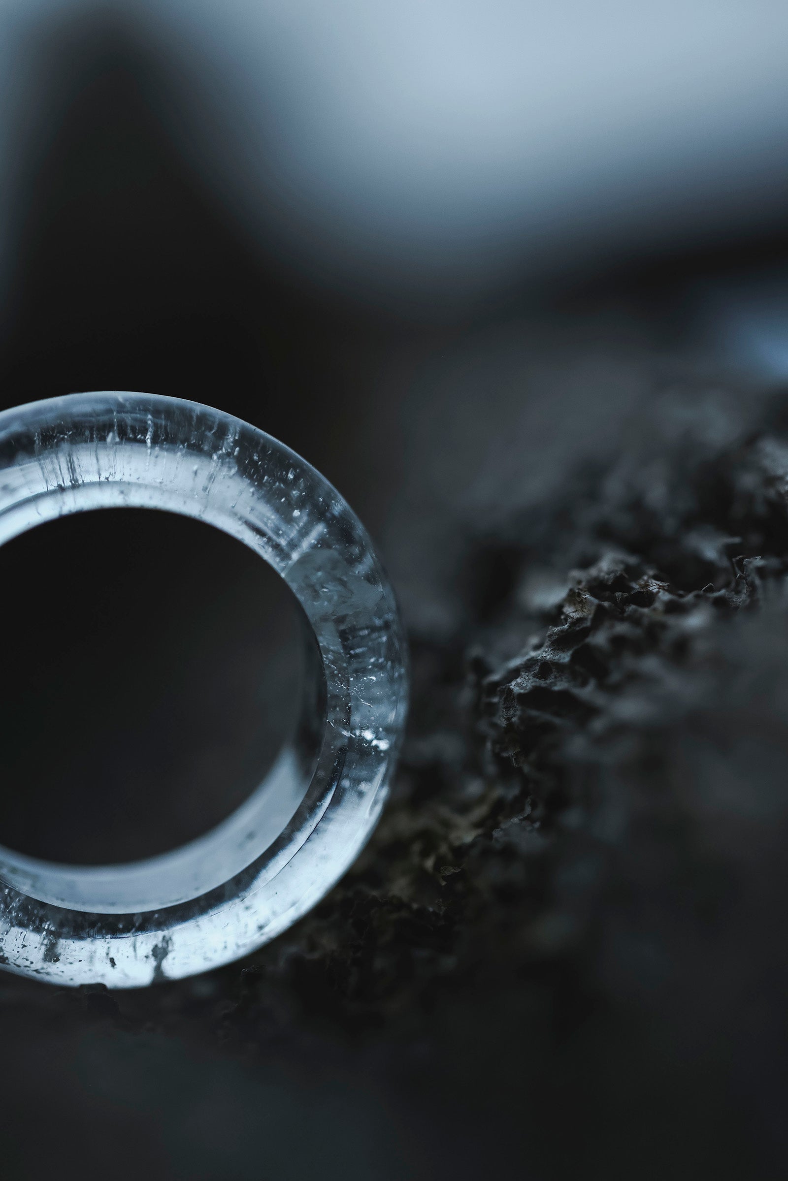 crystal ring (flat)#15
