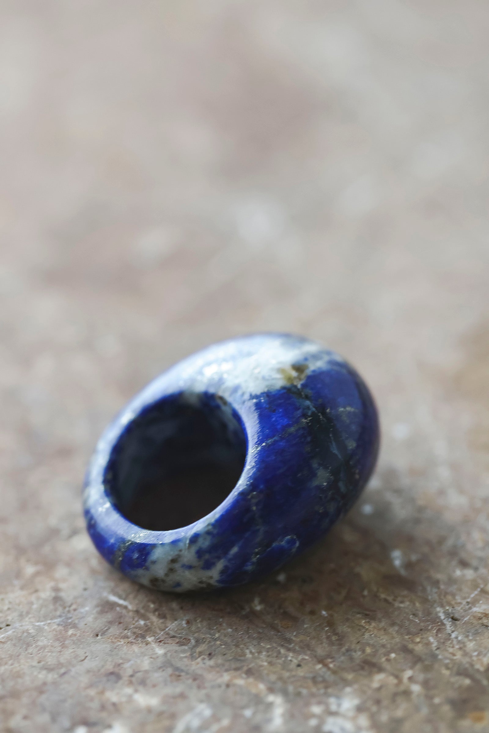 lapis lazuli ring (round) #9