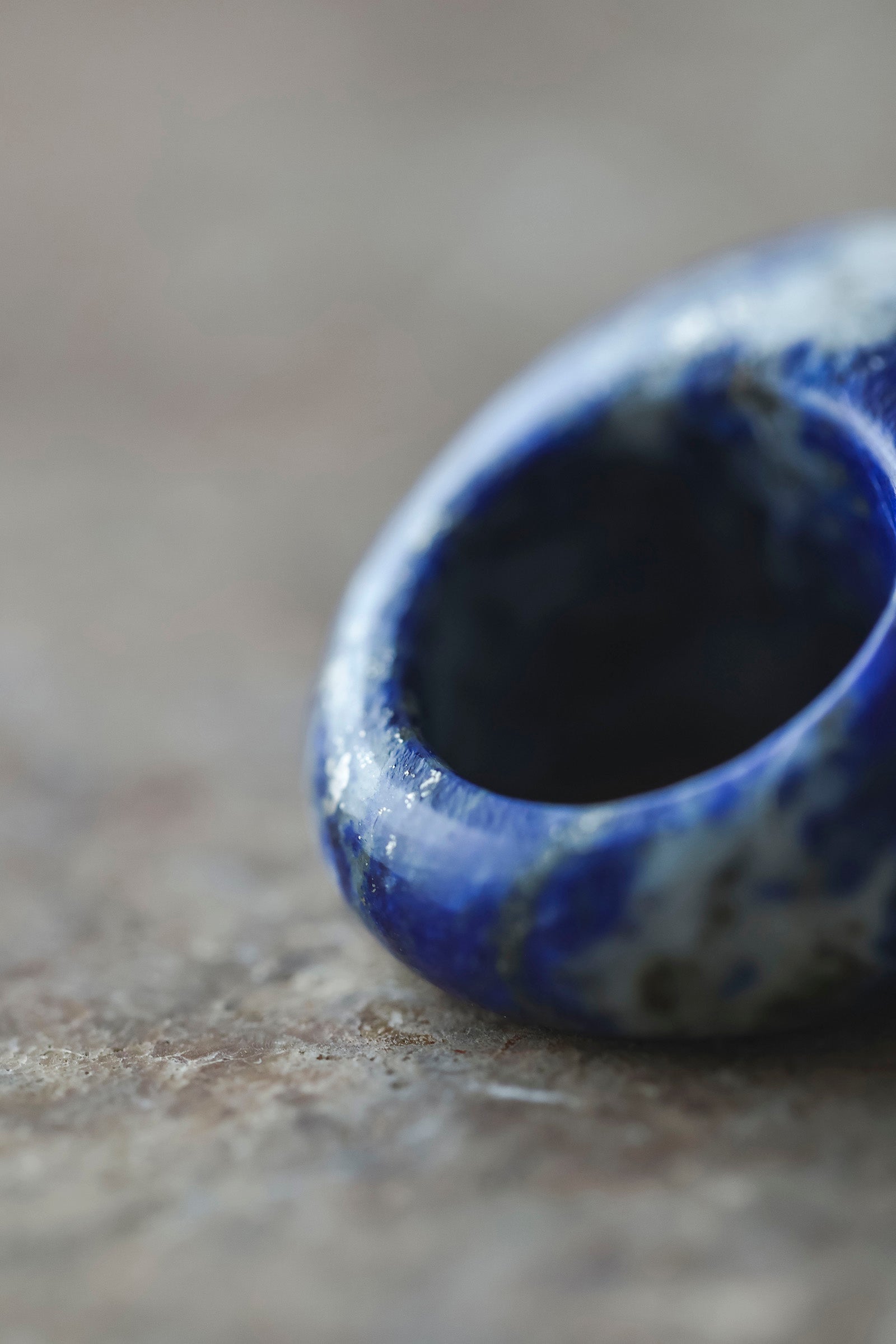 lapis lazuli ring (round) #9