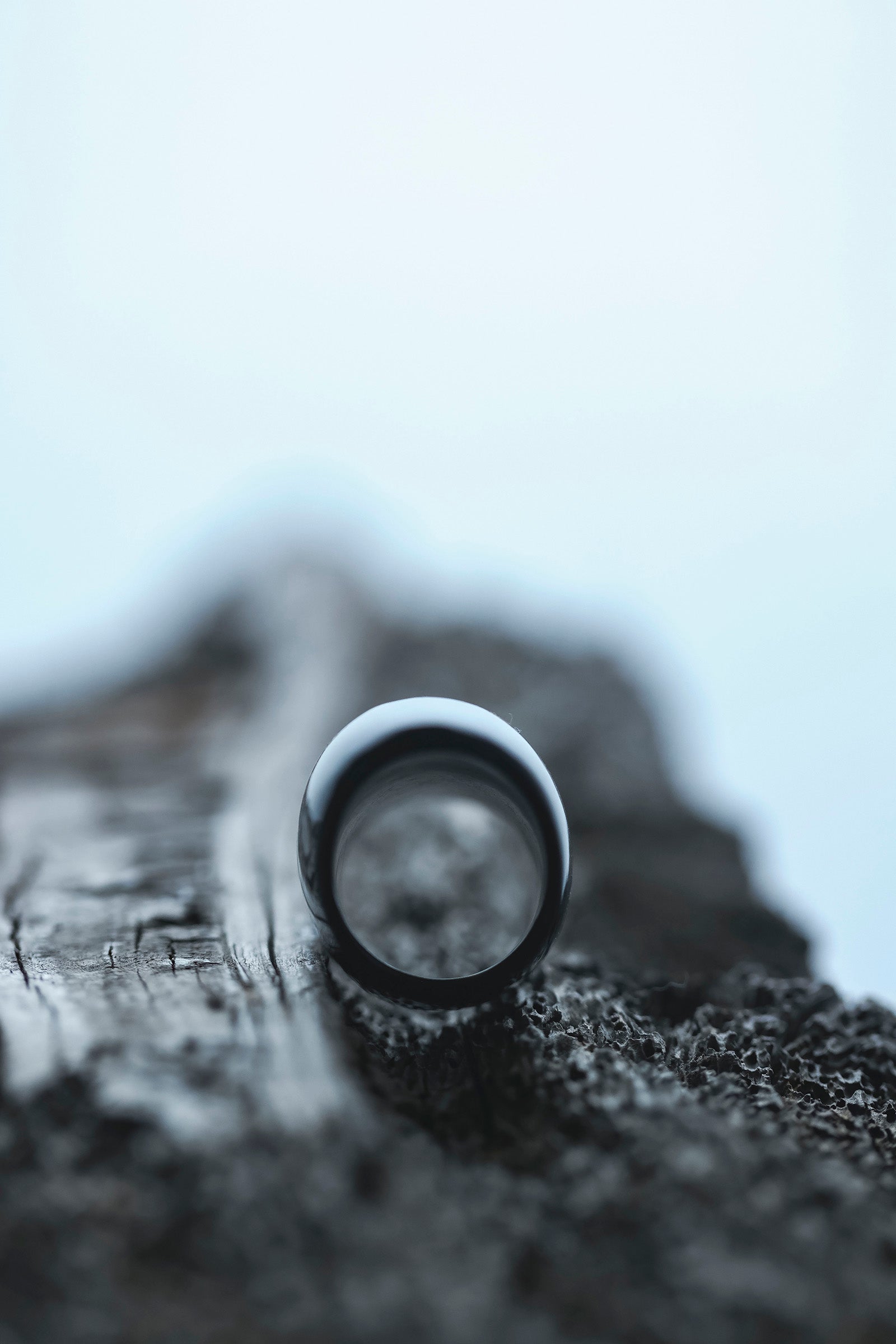 golden obsidian ring #15