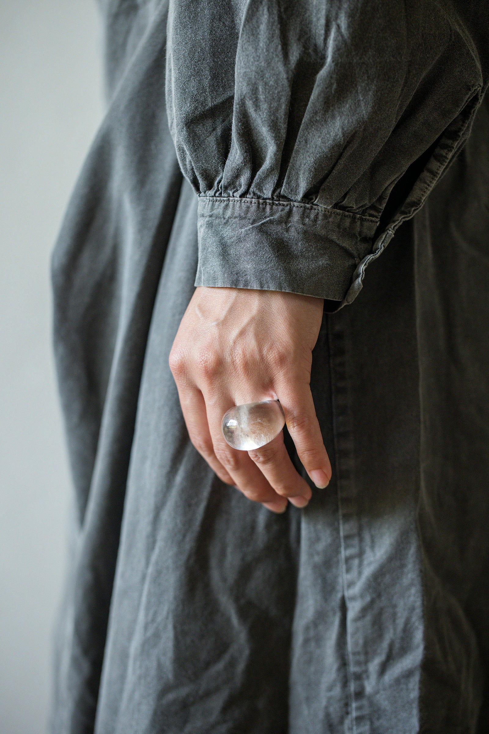 crystal ring (round) #9