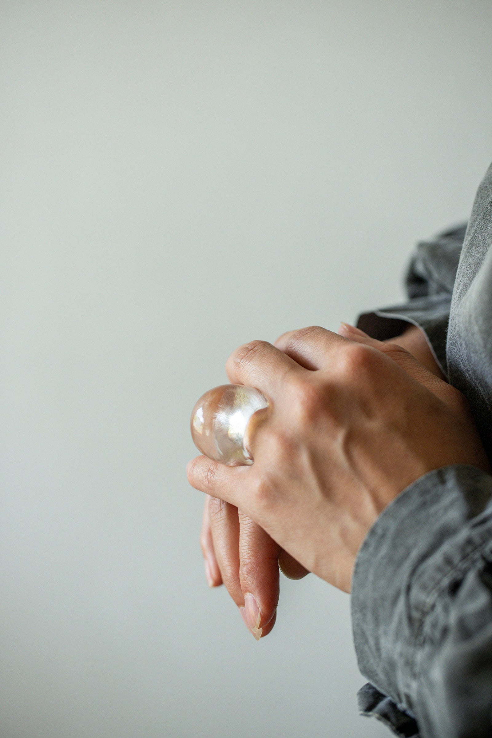 crystal ring (round) #9