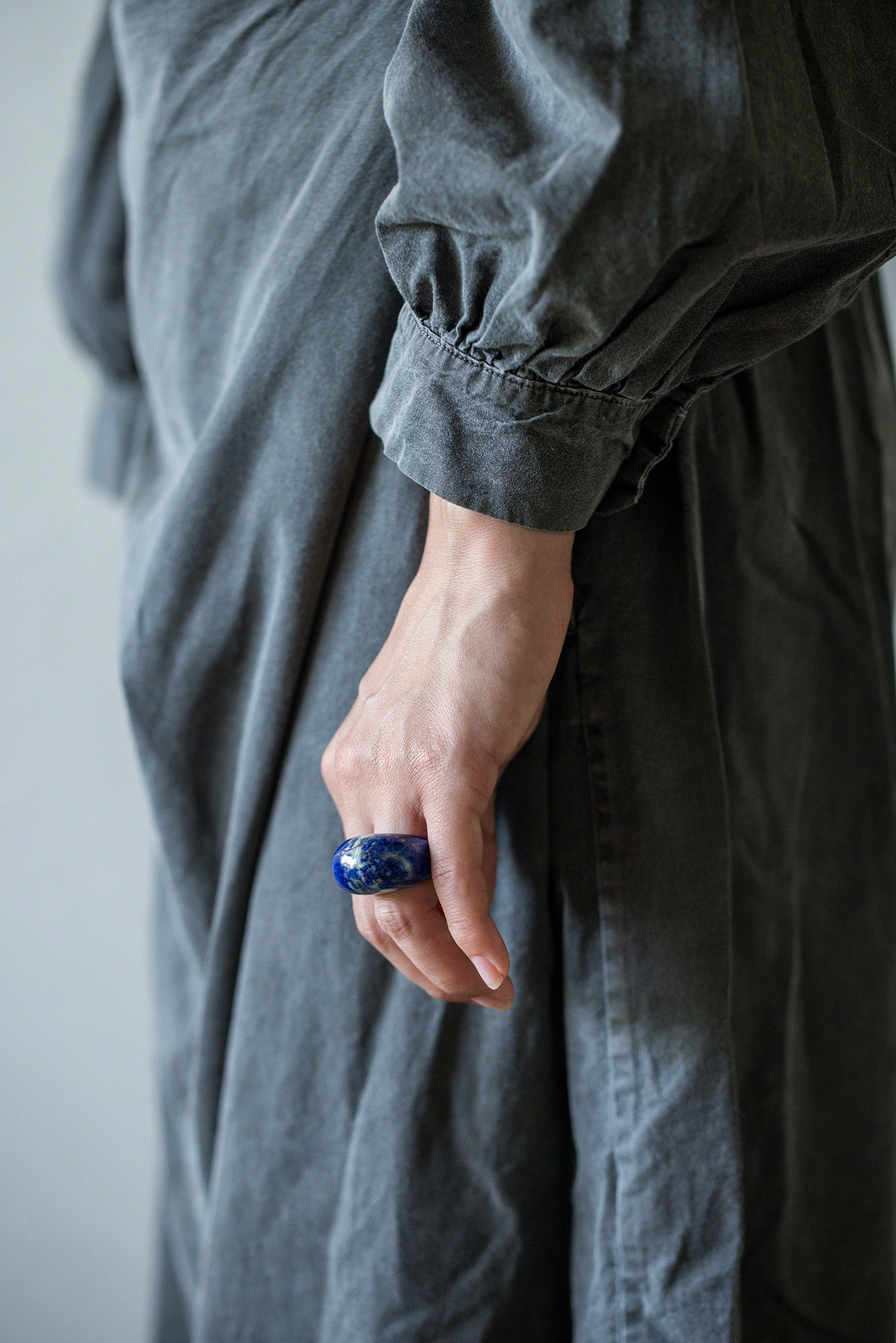lapis lazuli ring (round) #9