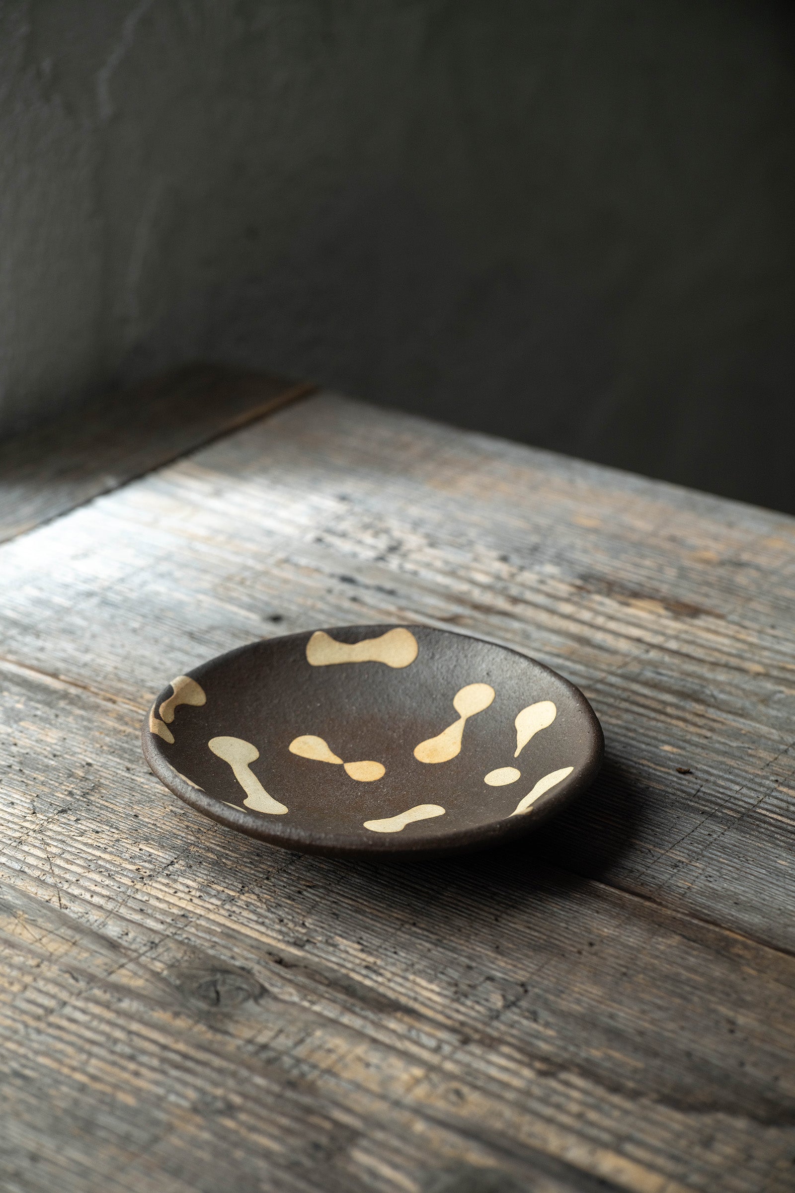Yoji Yamada soft ceramic yellow pleated bowl, small size Y60-1, 3 pieces