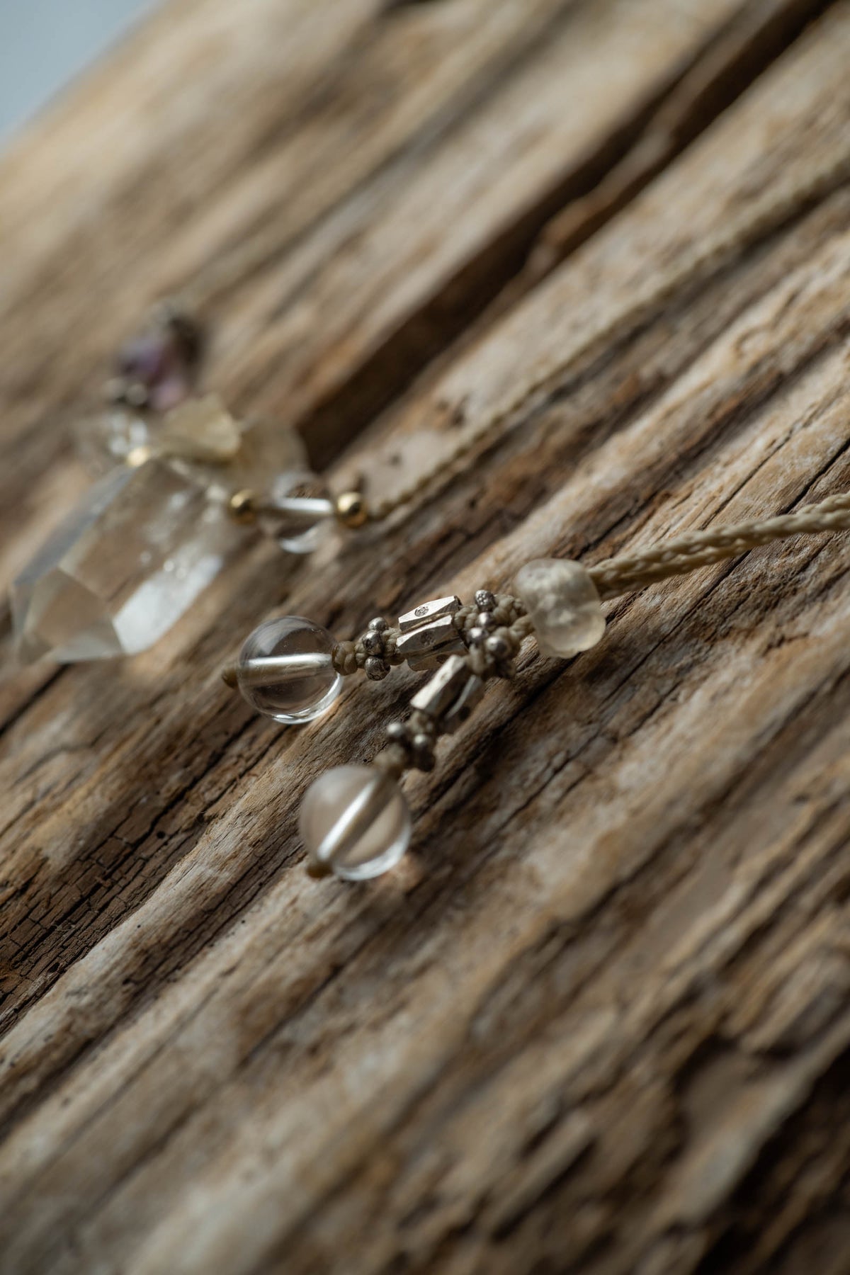 Rutile quartz ring (round)