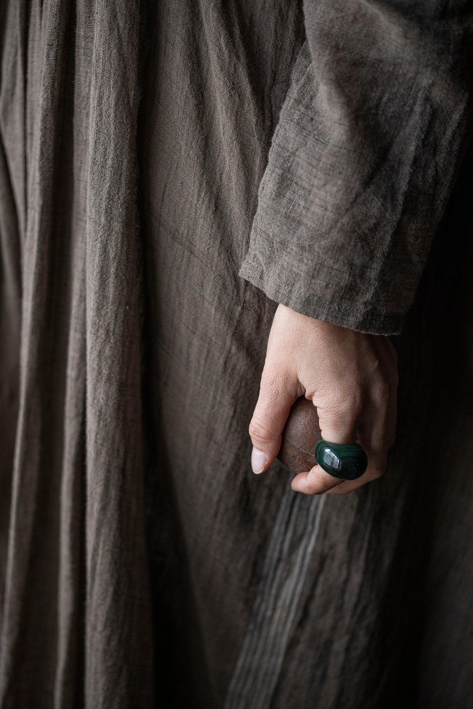 aventurinei ring (round) #11