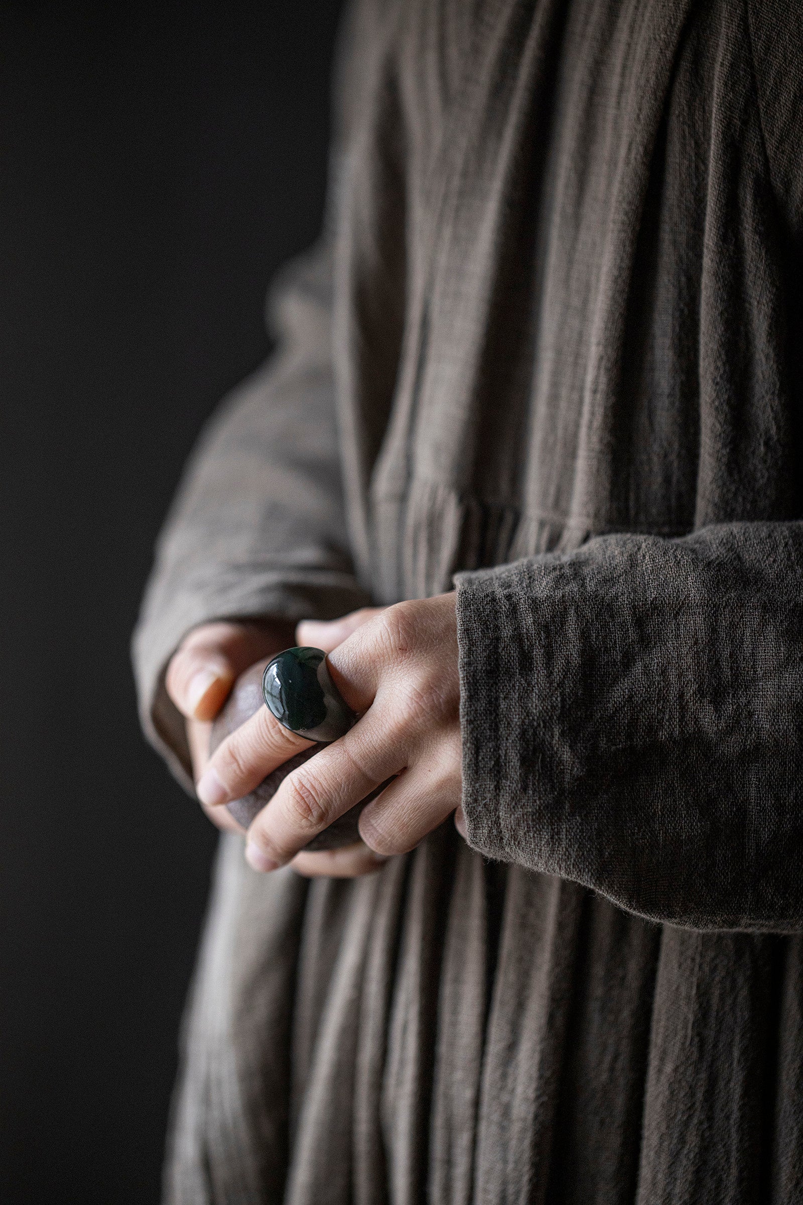 aventurinei ring (round) #11