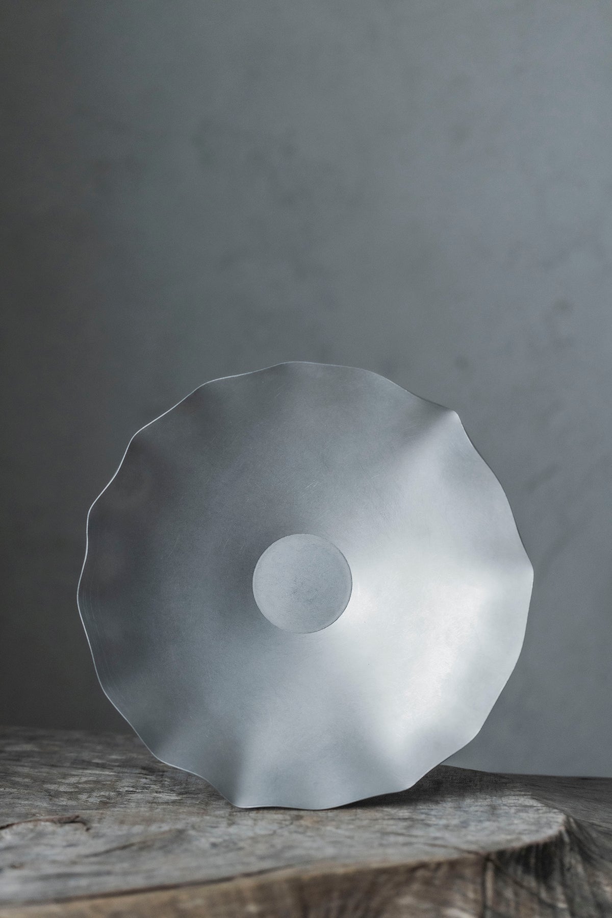 Jiro Nagase Large Aluminum Flower Plate
