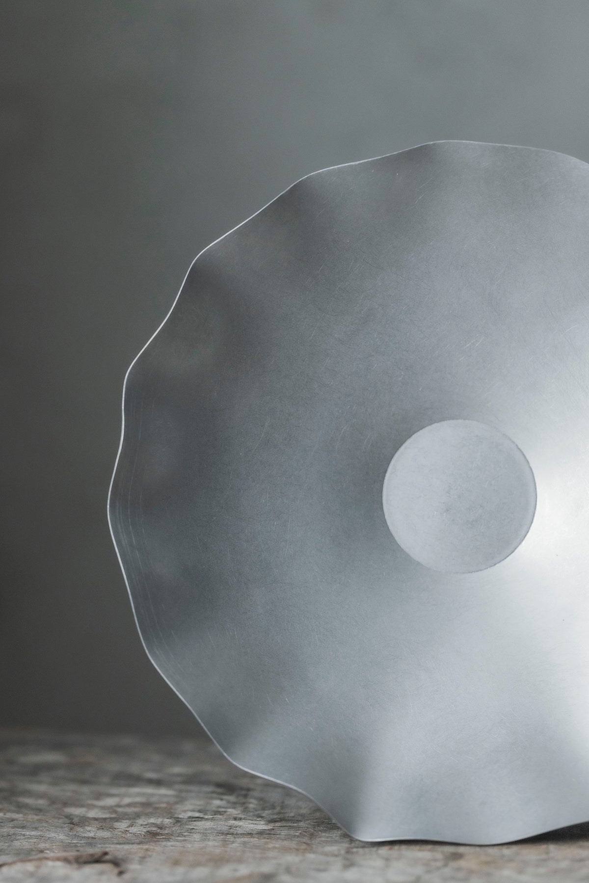 Jiro Nagase Large Aluminum Flower Plate