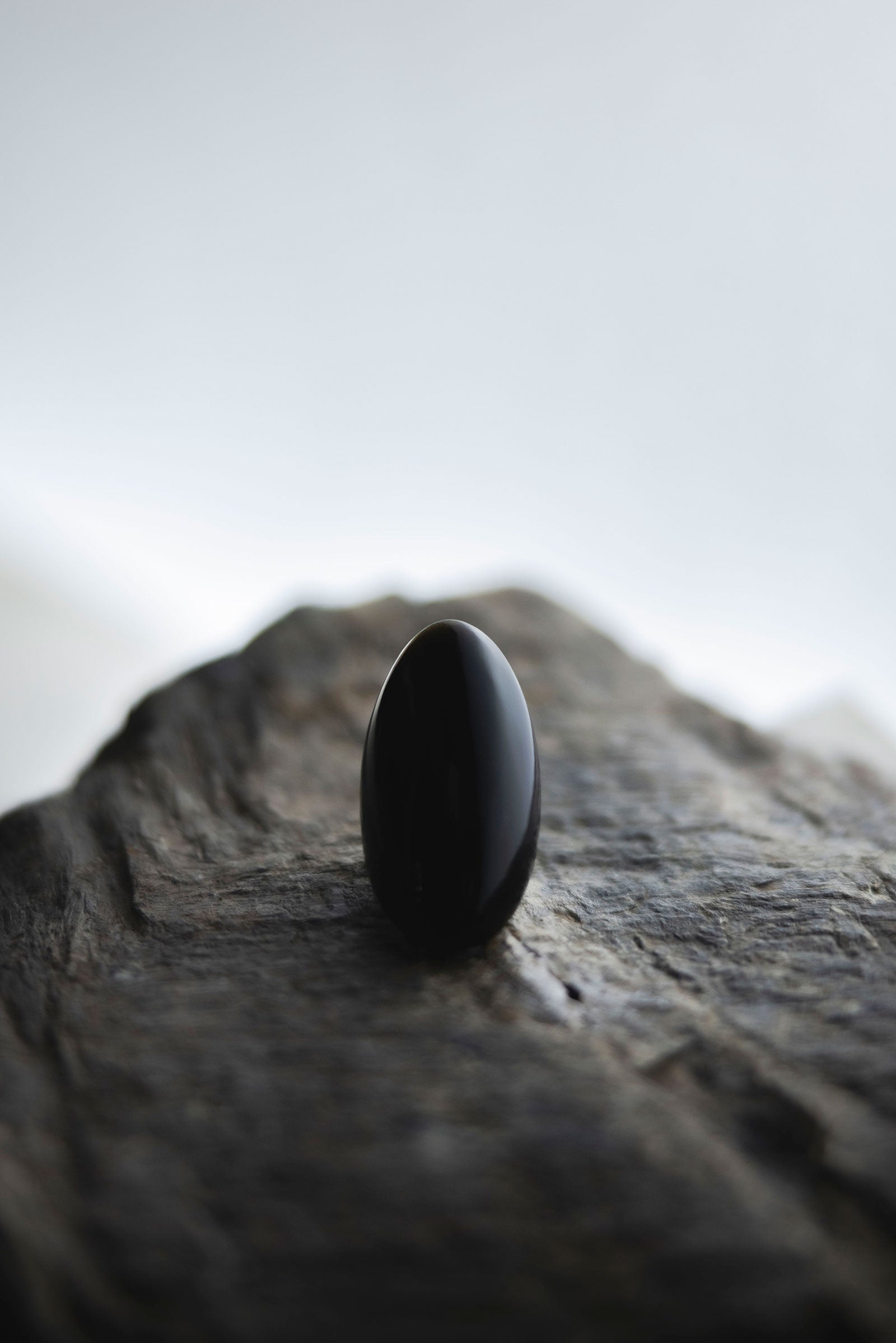 受注オーダー obsidian ring