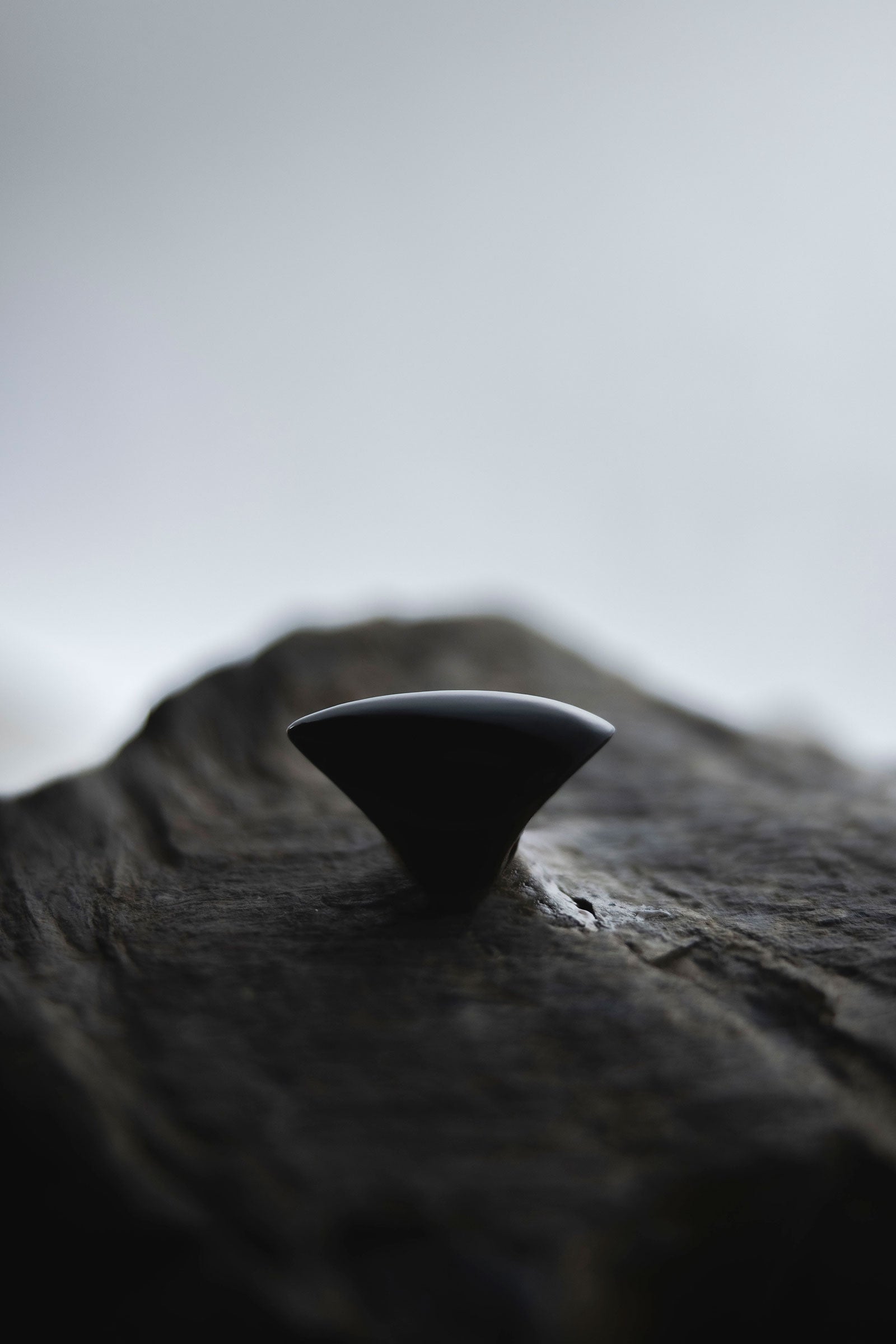 受注オーダー obsidian ring