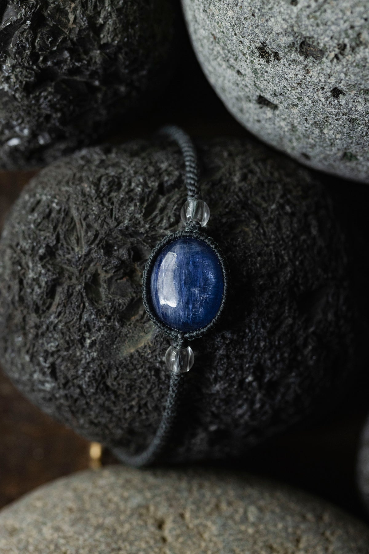 Rutile quartz ring (round)
