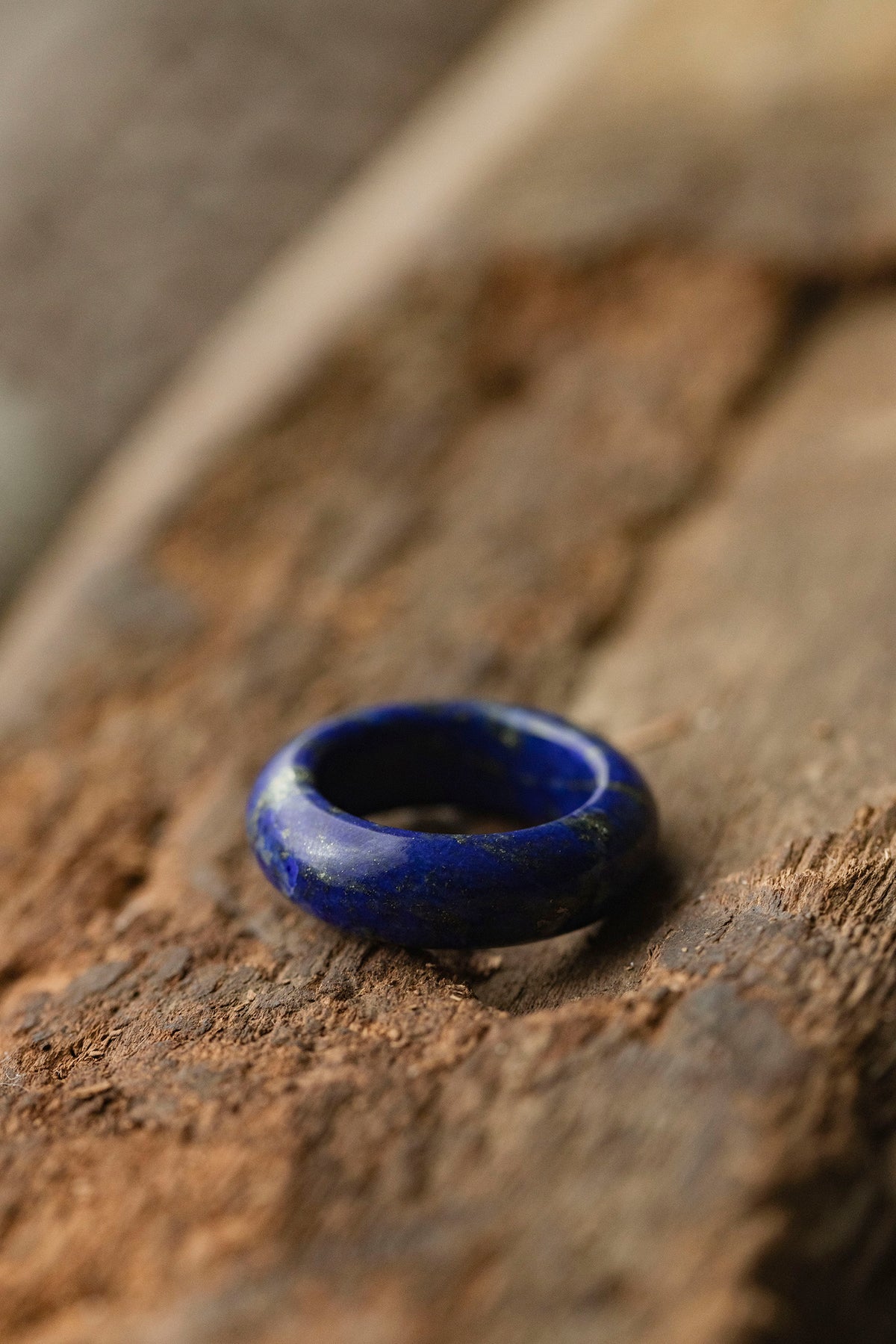 Rutile quartz ring (round)
