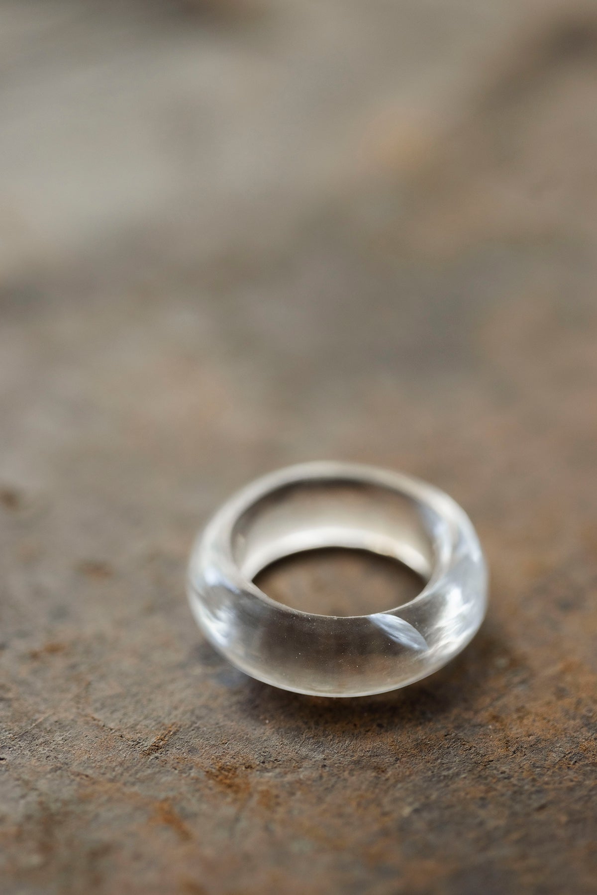 crystal ring (flat)