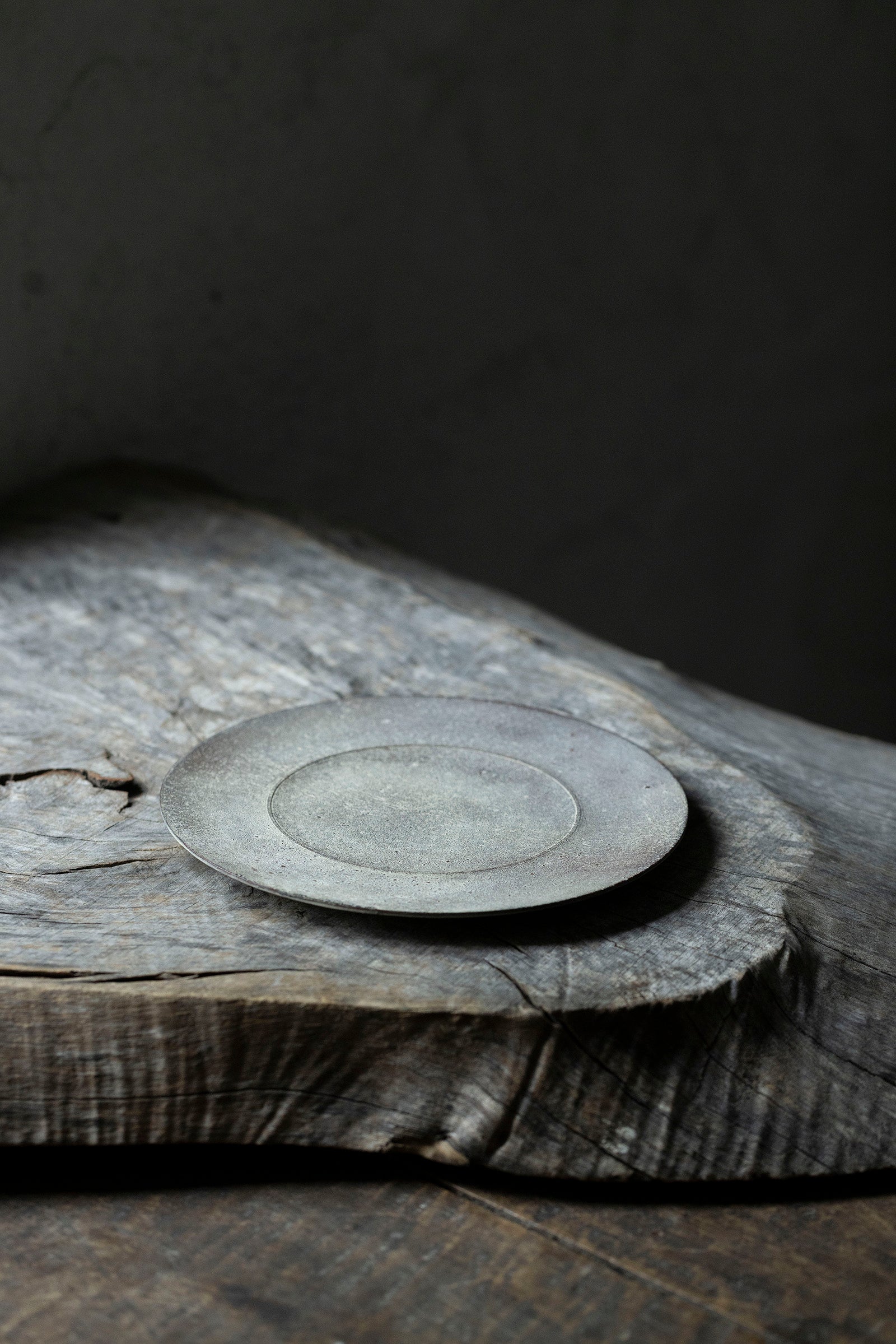 督田昌巳 リム平皿 497