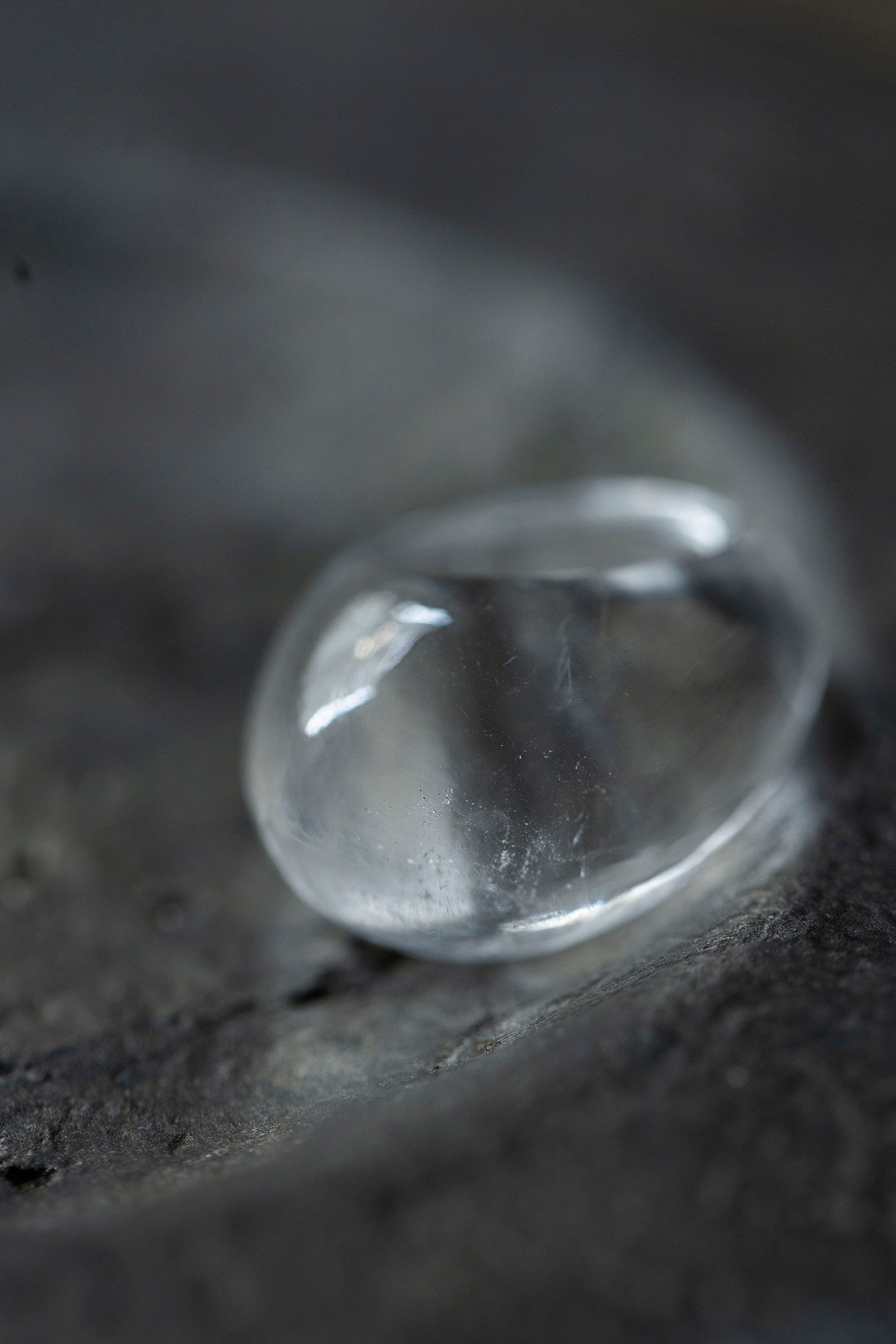 crystal ring (round) #10