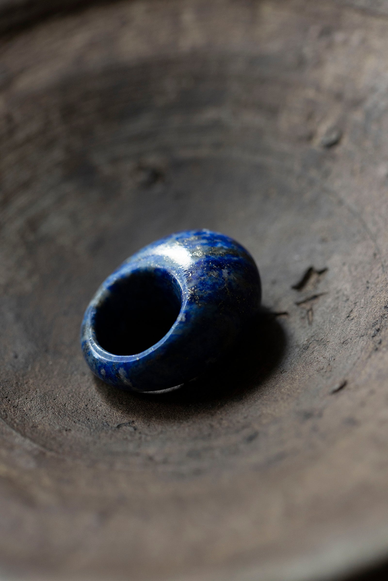 lapis lazuli ring (round) #11