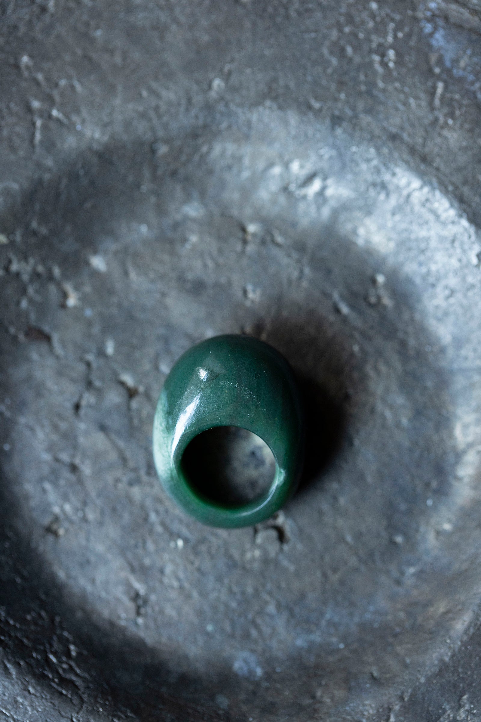 aventurinei ring (round) #10