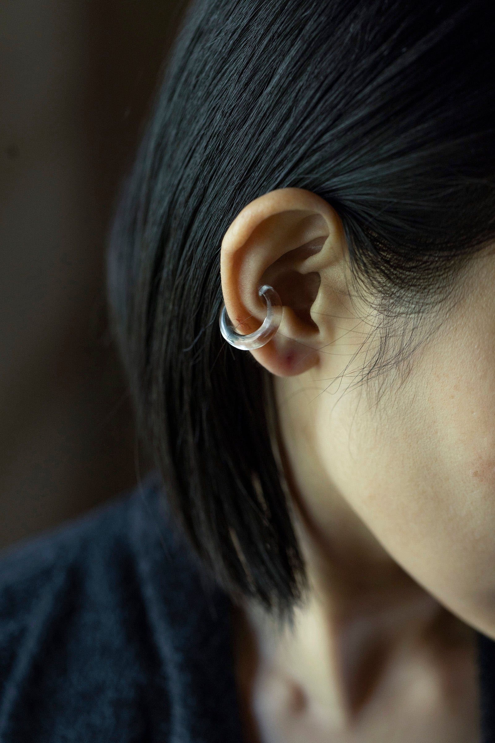 crystal ear cuff (single)