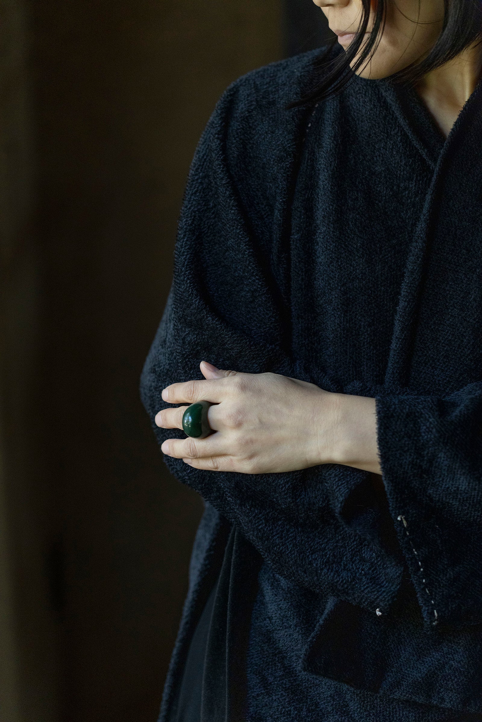 aventurinei ring (round) #10