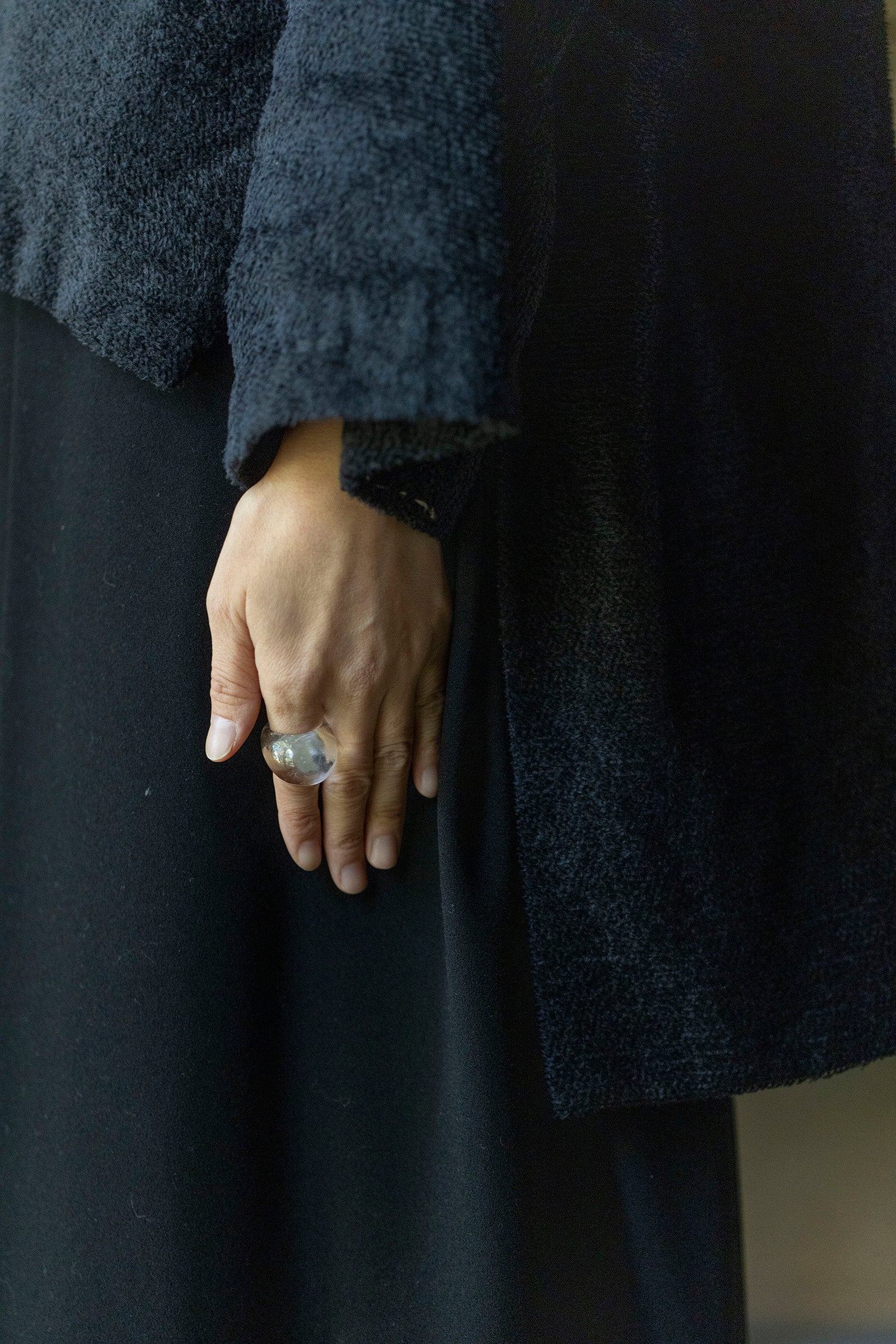 crystal ring (round) #10