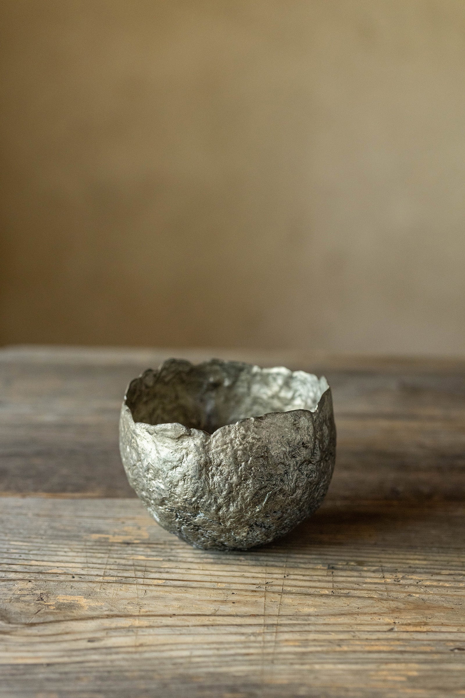 小野友寛 紙麻漆器 錫石鉢 M TO-H1