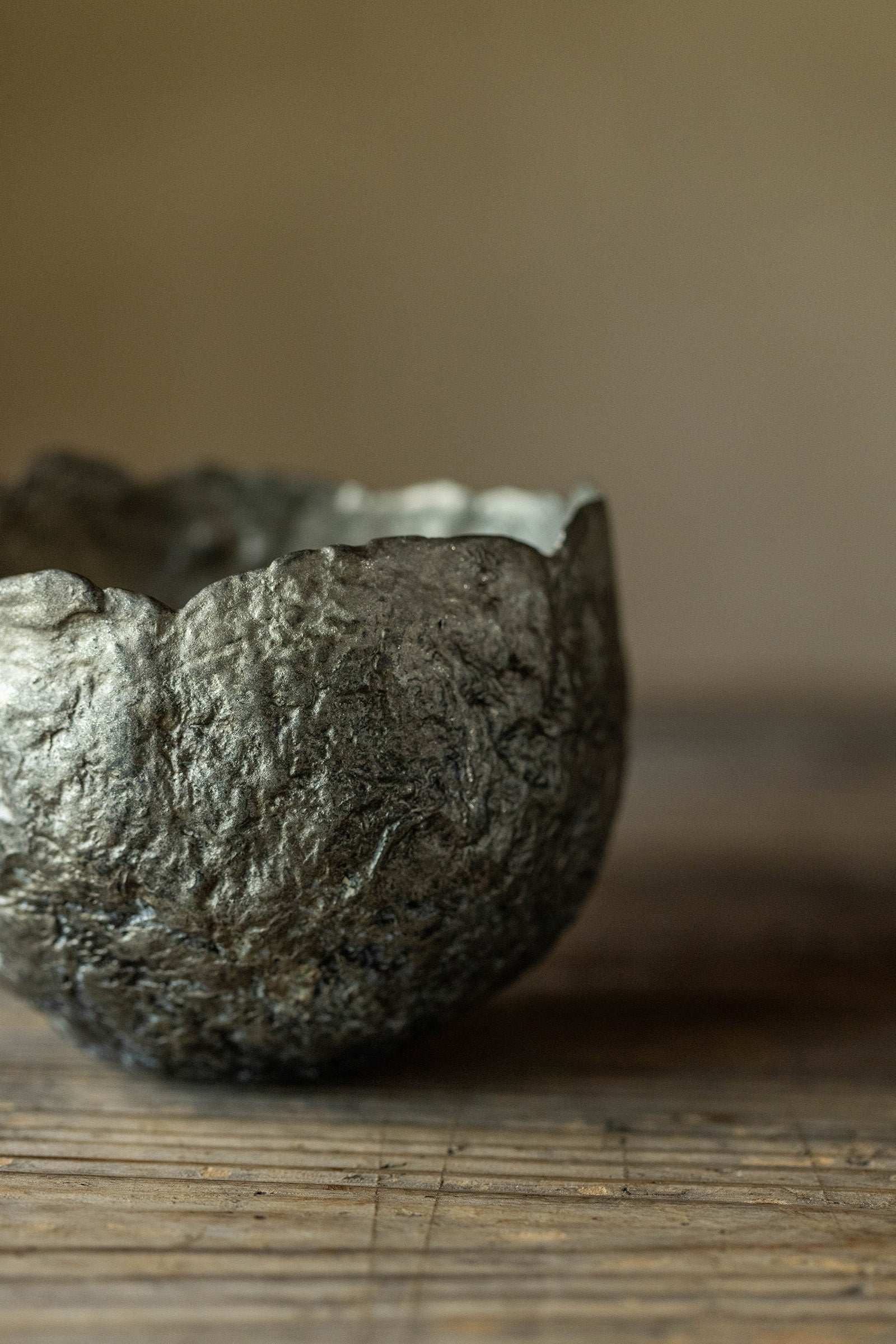 小野友寛 紙麻漆器 錫石鉢 M TO-H1