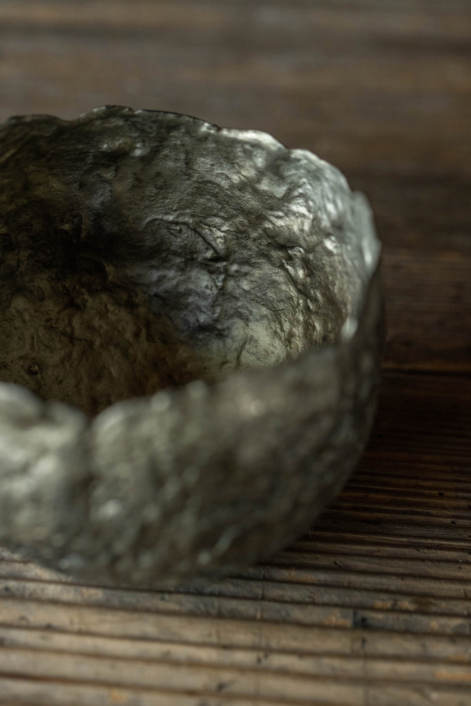 小野友寛 紙麻漆器 錫石鉢 M TO-H1