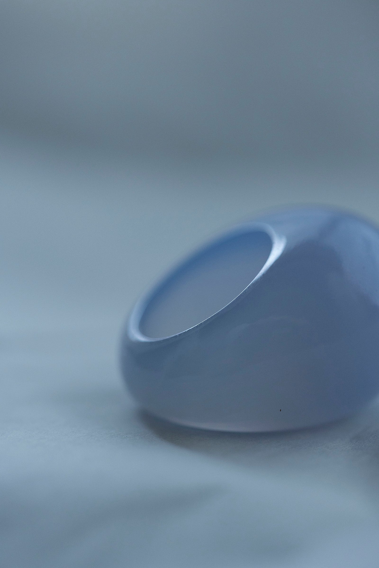 blue selcadonyi ring (round) #10.5