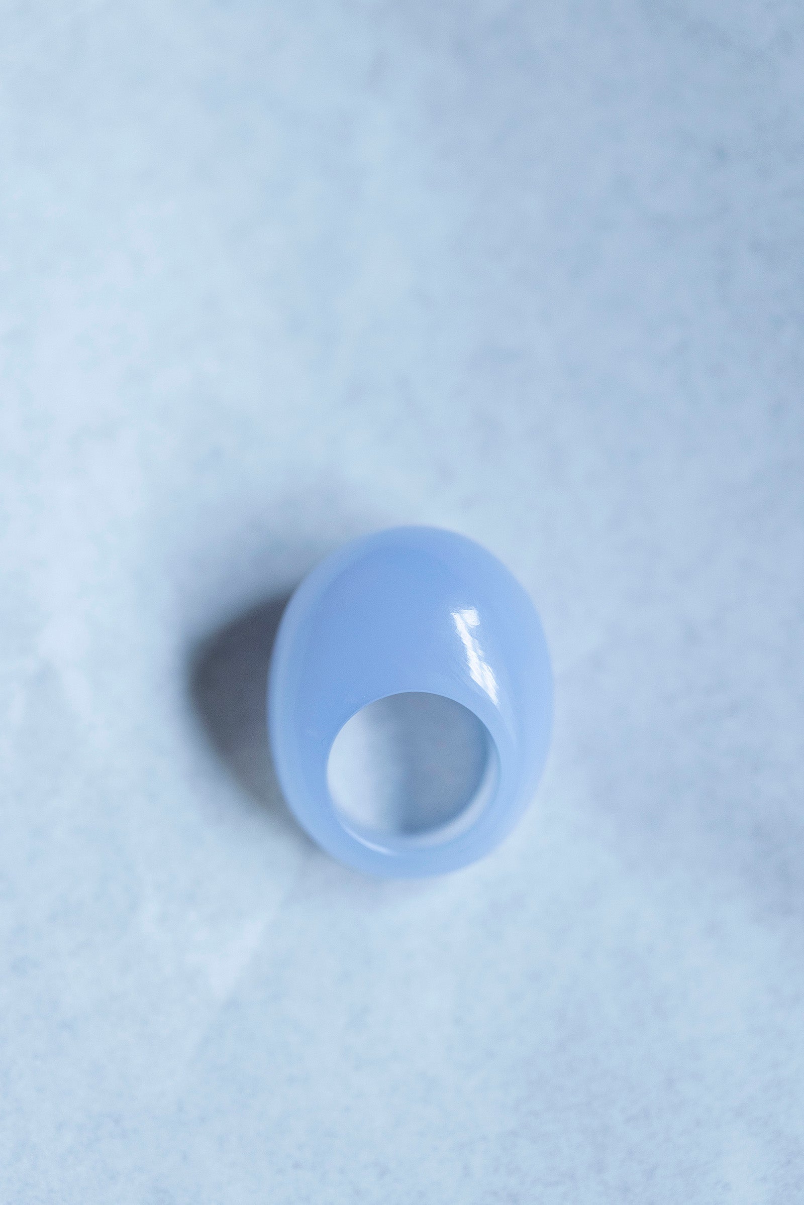 Blue Selcadonyi ring (round) #10.5
