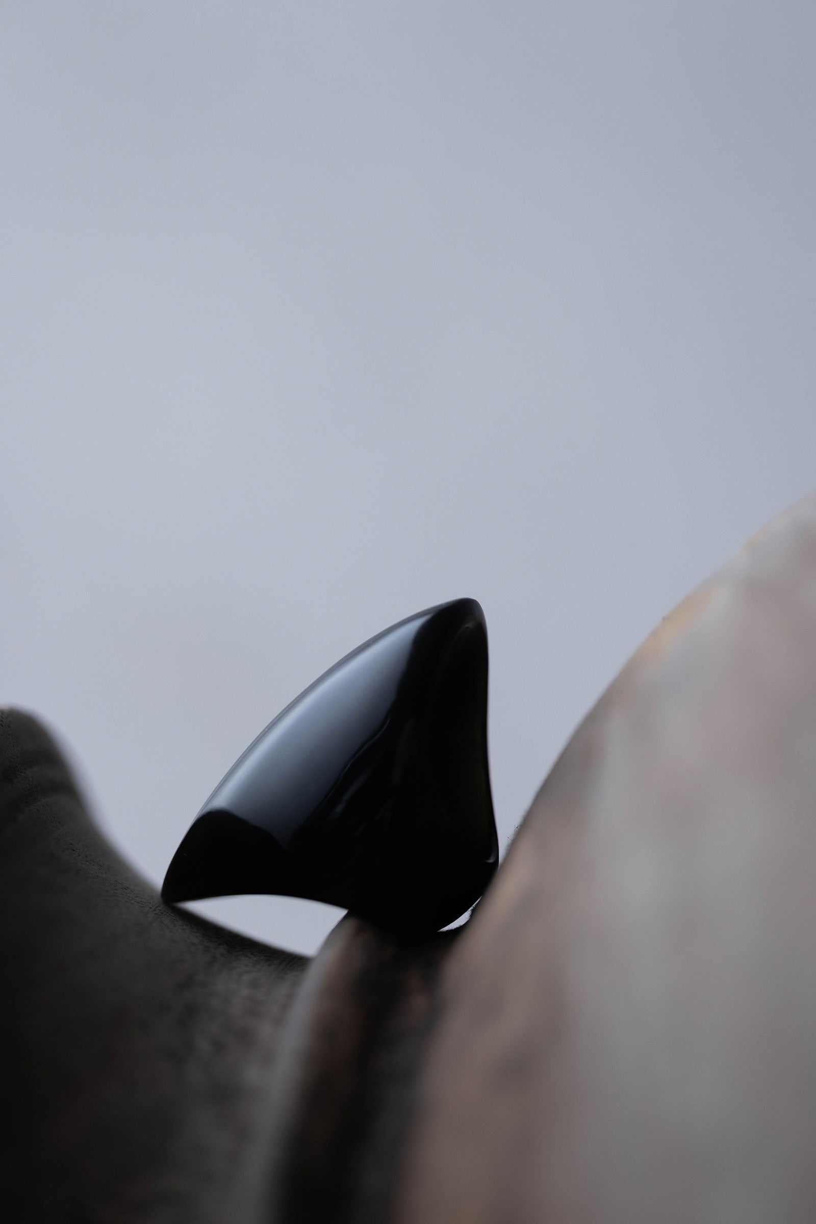 受注オーダー obsidian ring