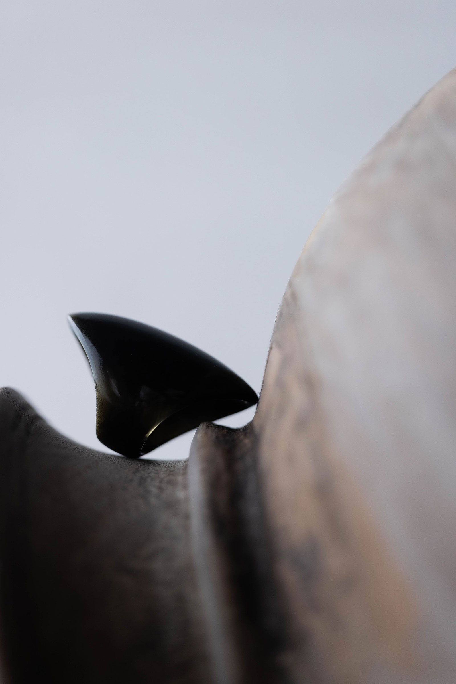 受注オーダー obsidian ring