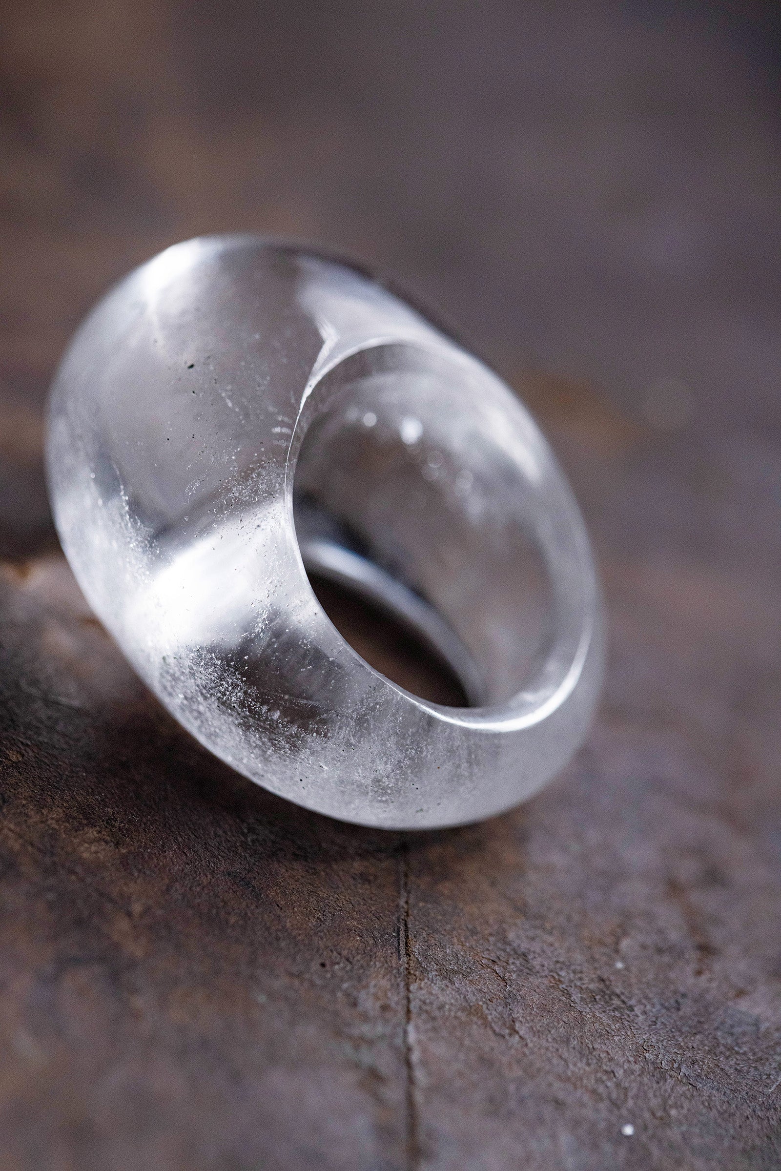 crystal ring (round) #12