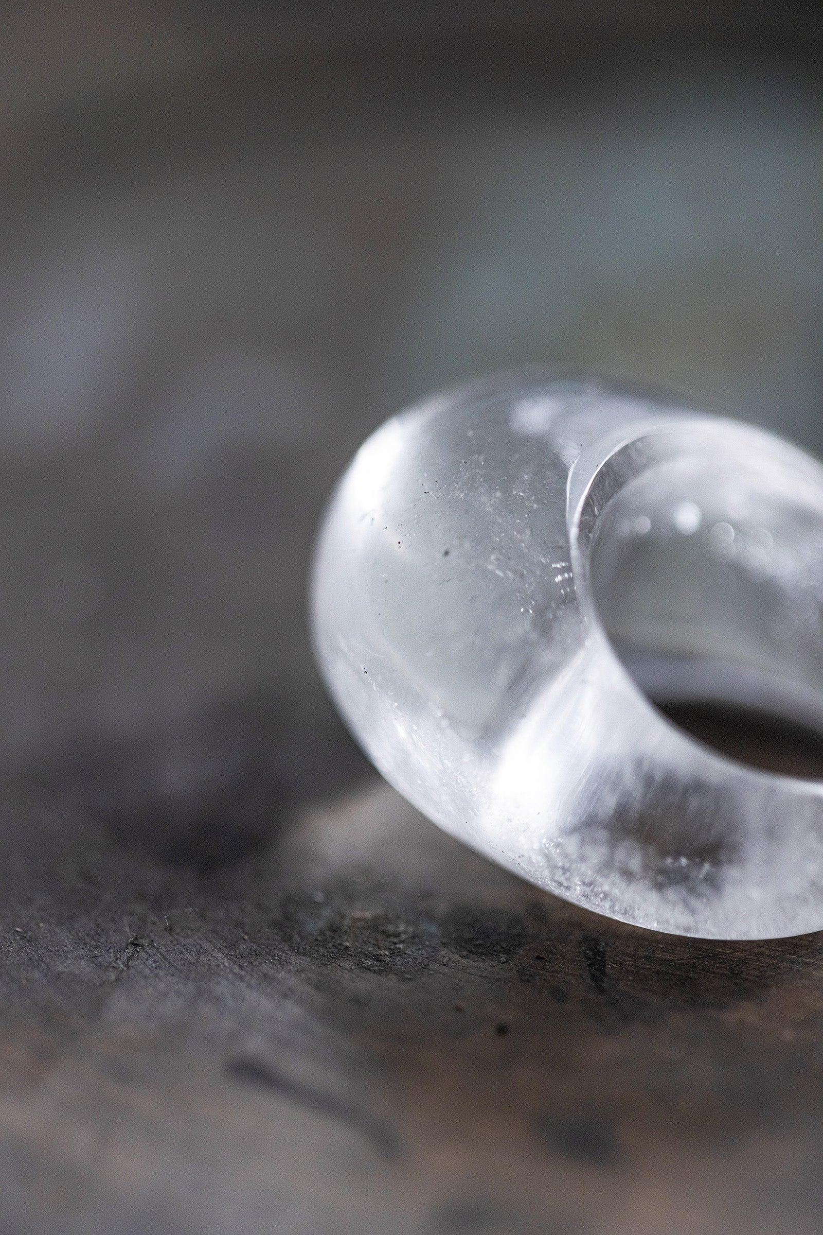 crystal ring (round) #12