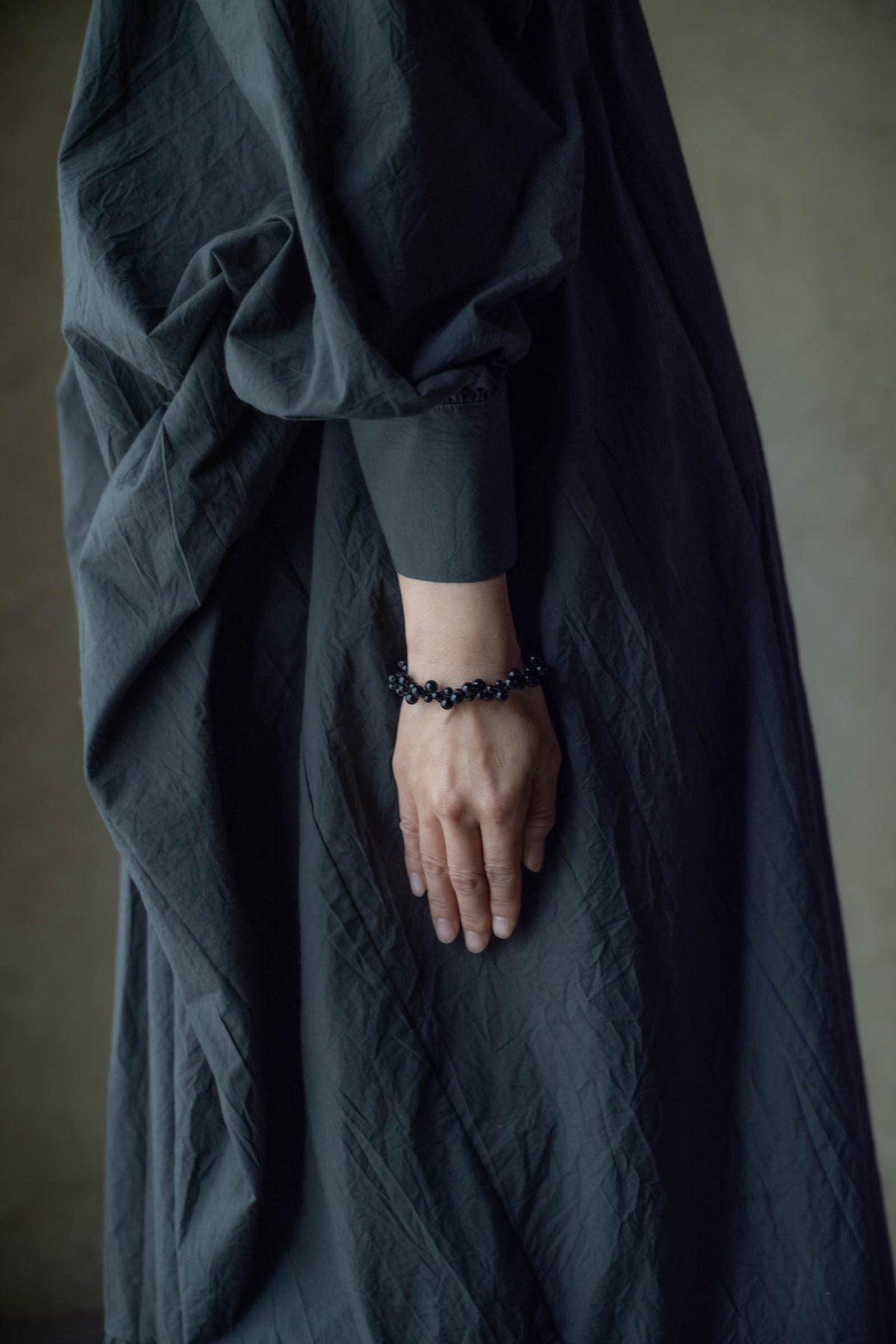 onyx beads bracelet torus