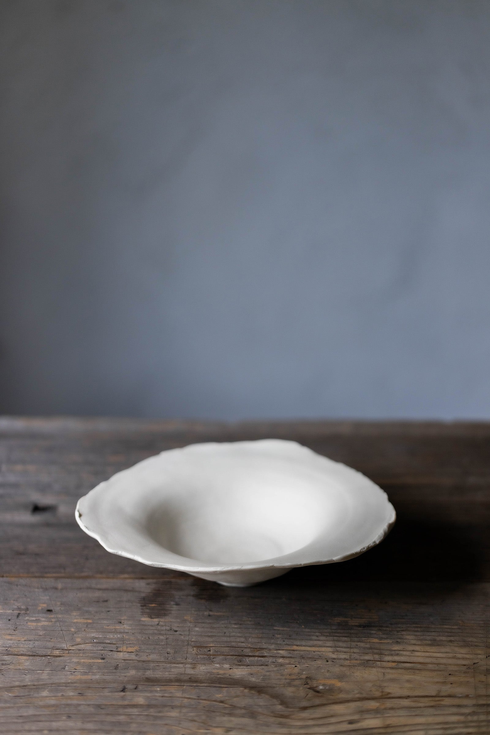 河合 和美 white bowl 椿鉢 K127
