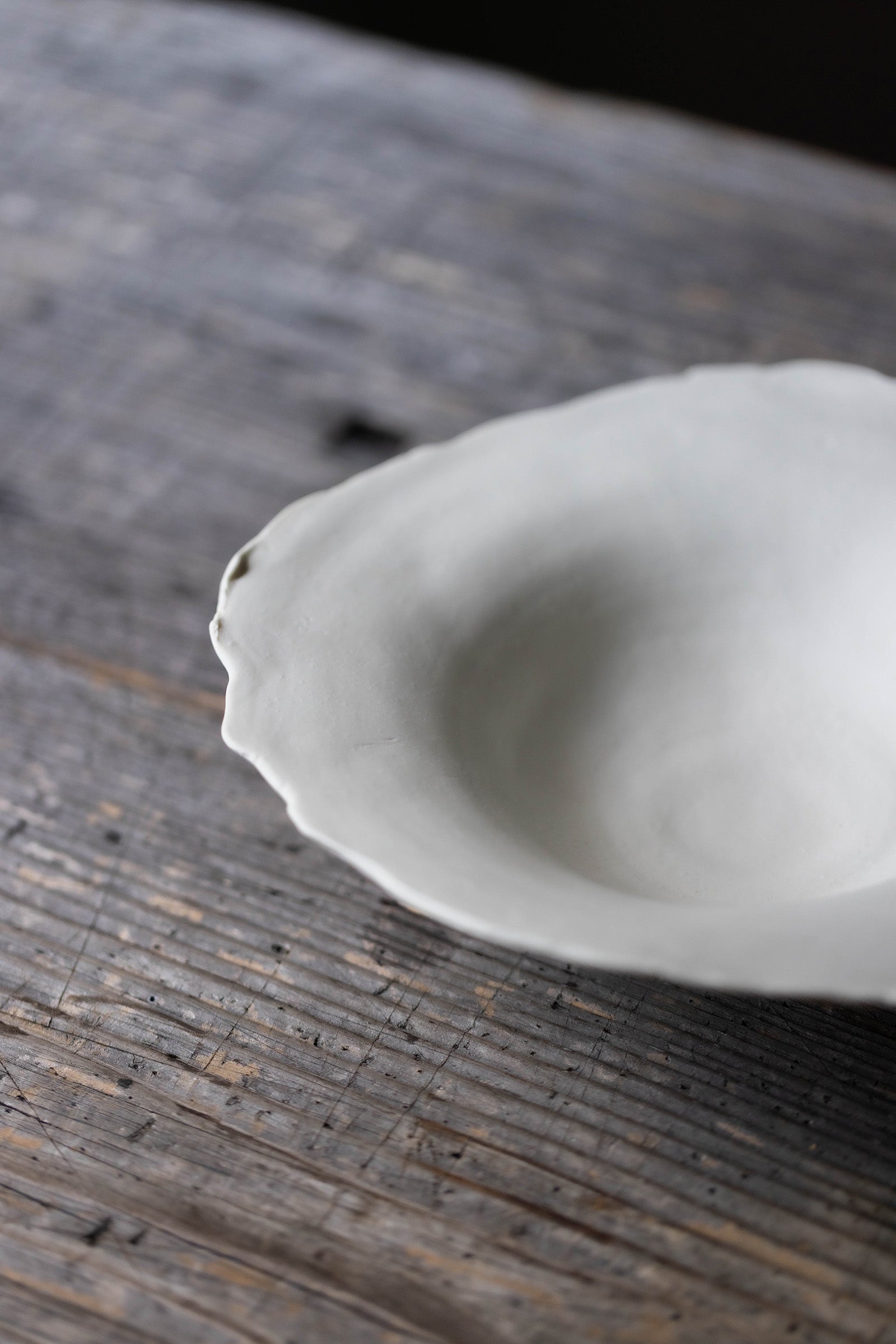 河合 和美 white bowl 椿鉢 K127