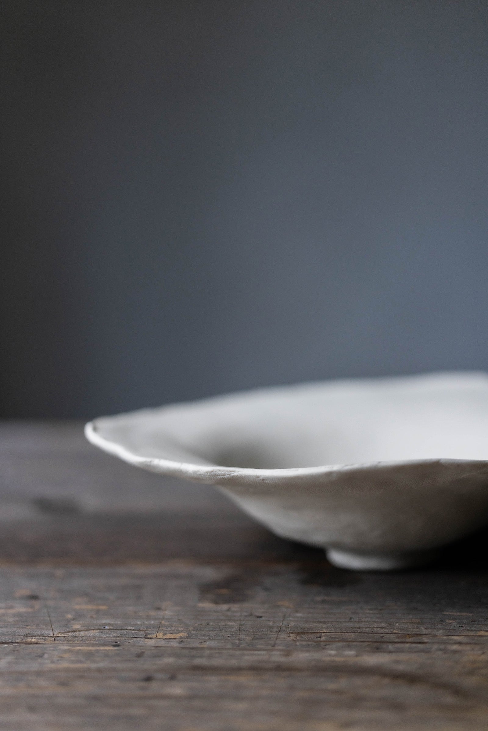 河合 和美 white bowl 椿鉢 K127