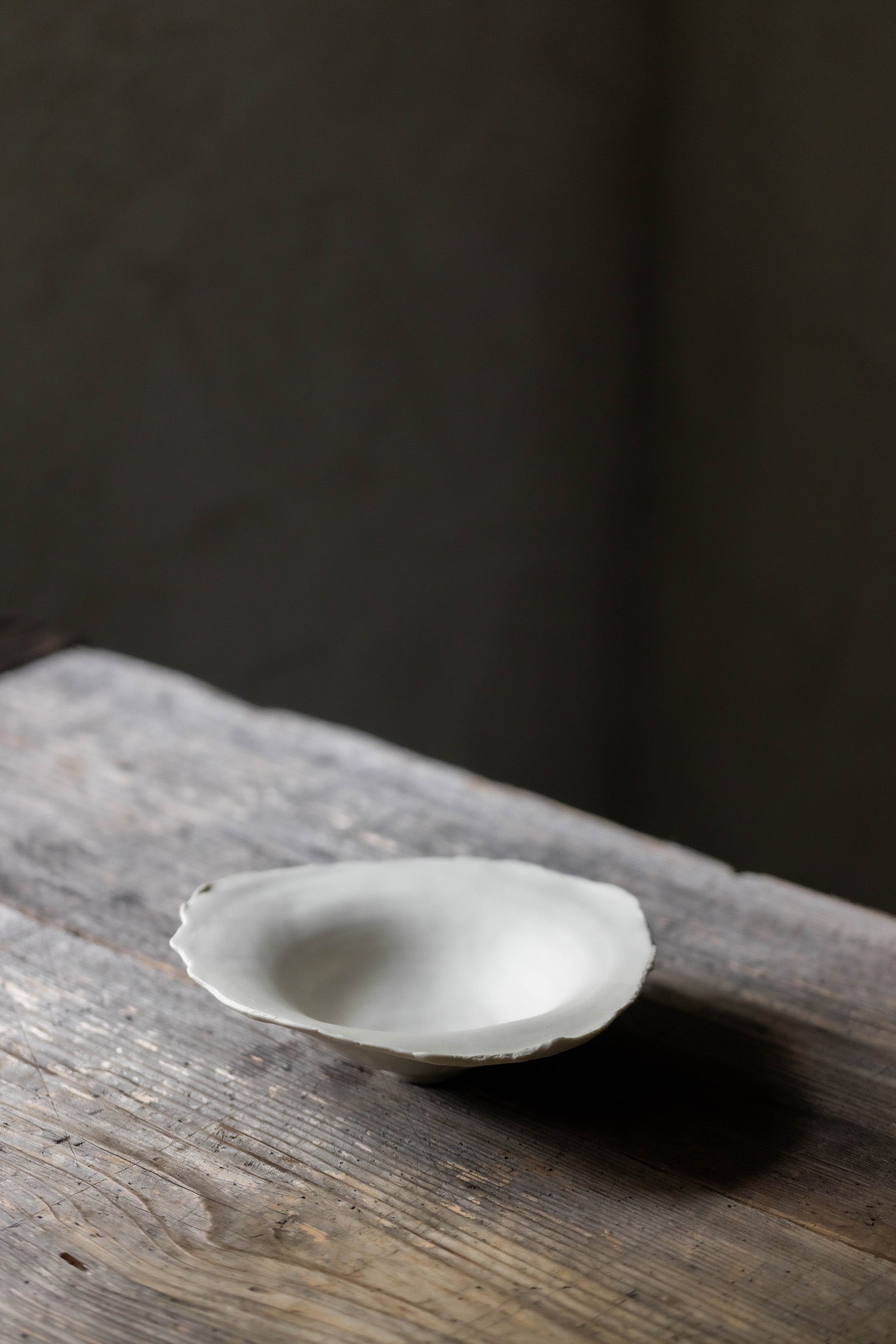 河合 和美 white bowl 椿鉢 K127