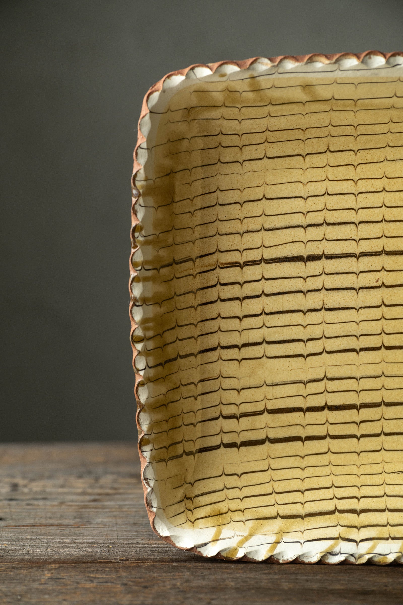 Yoji Yamada soft ceramic yellow pleated bowl, small size Y60-1, 3 pieces
