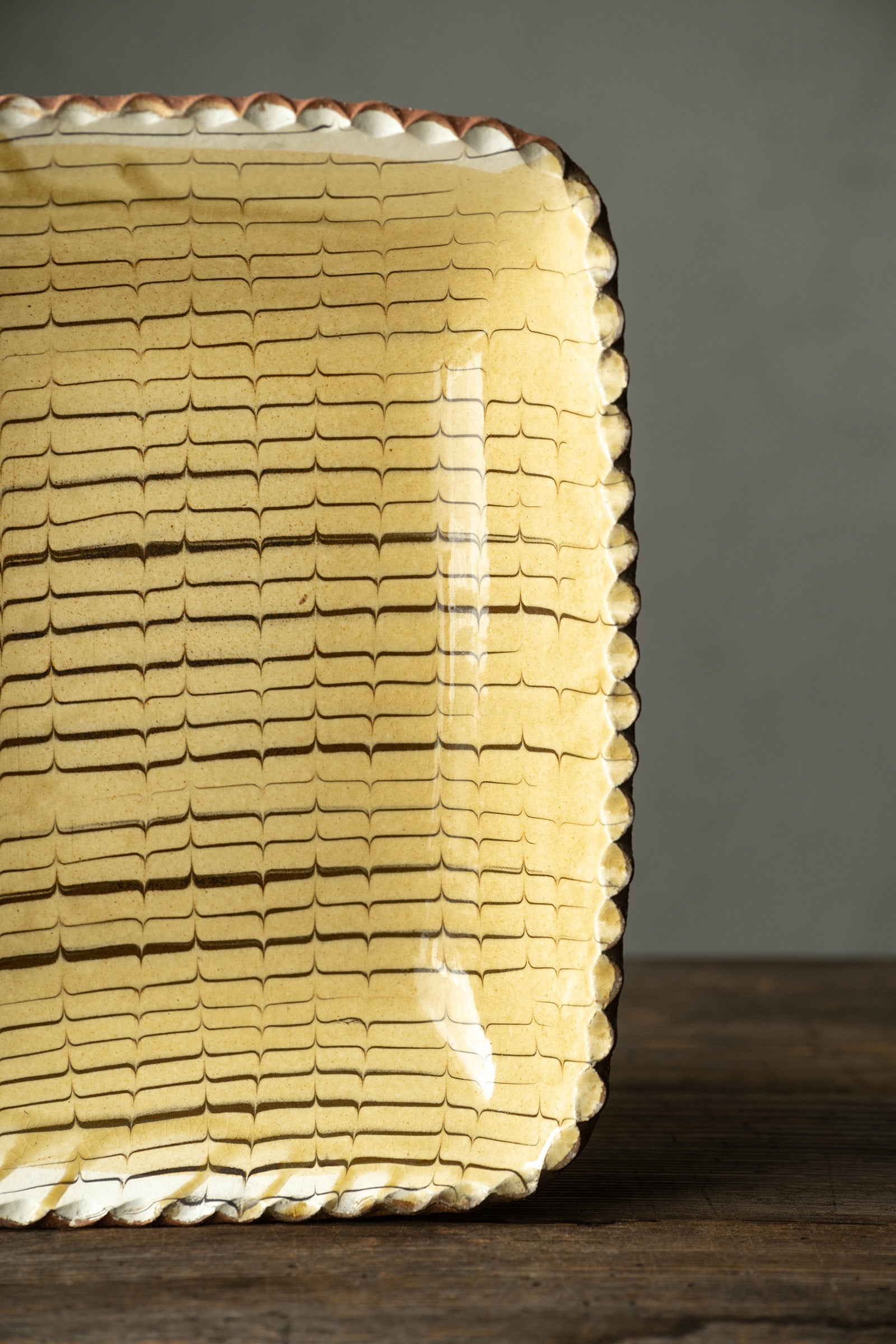 Yoji Yamada soft ceramic yellow pleated bowl, small size Y60-1, 3 pieces