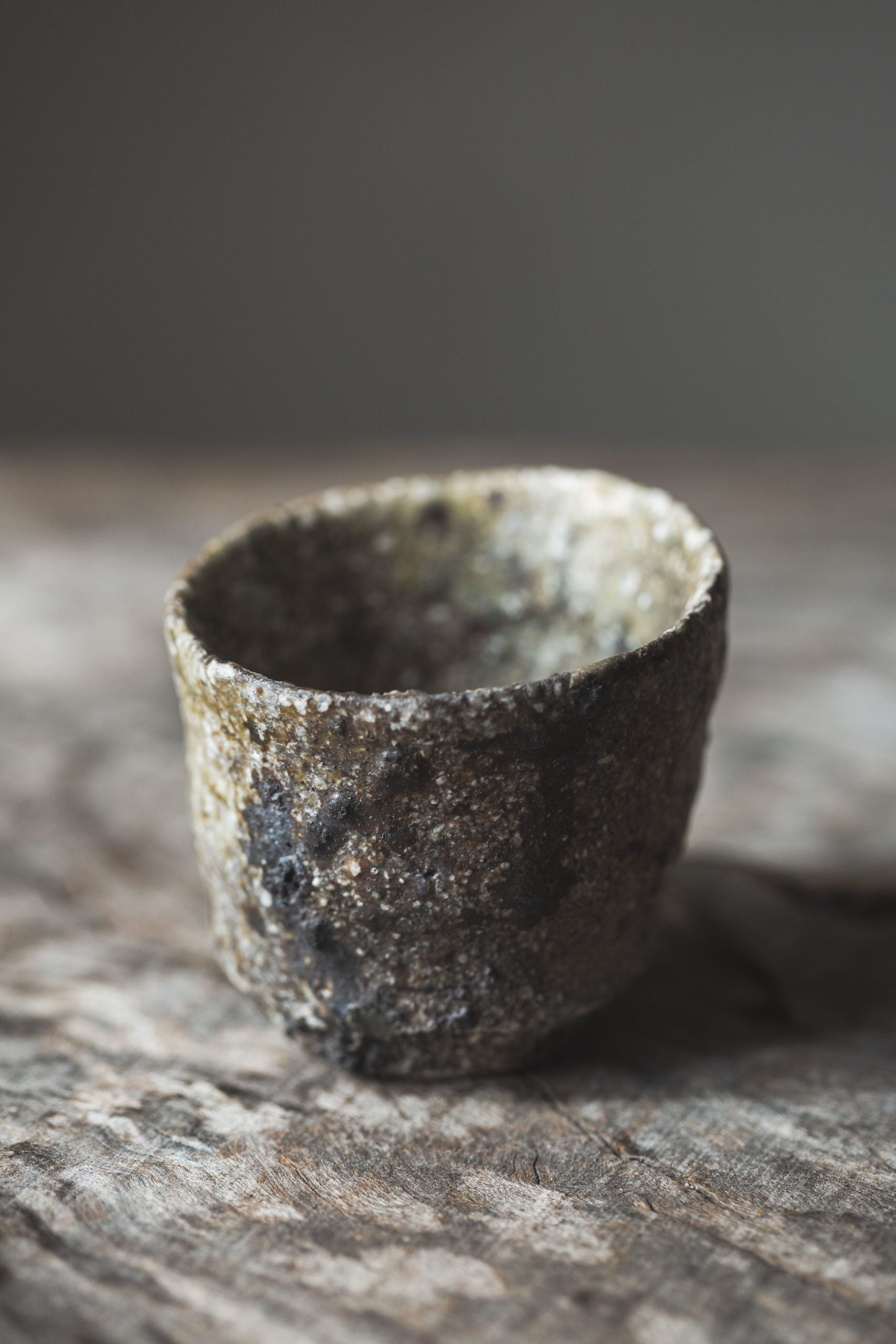 福村龍太 202-3 灰被りぐい呑