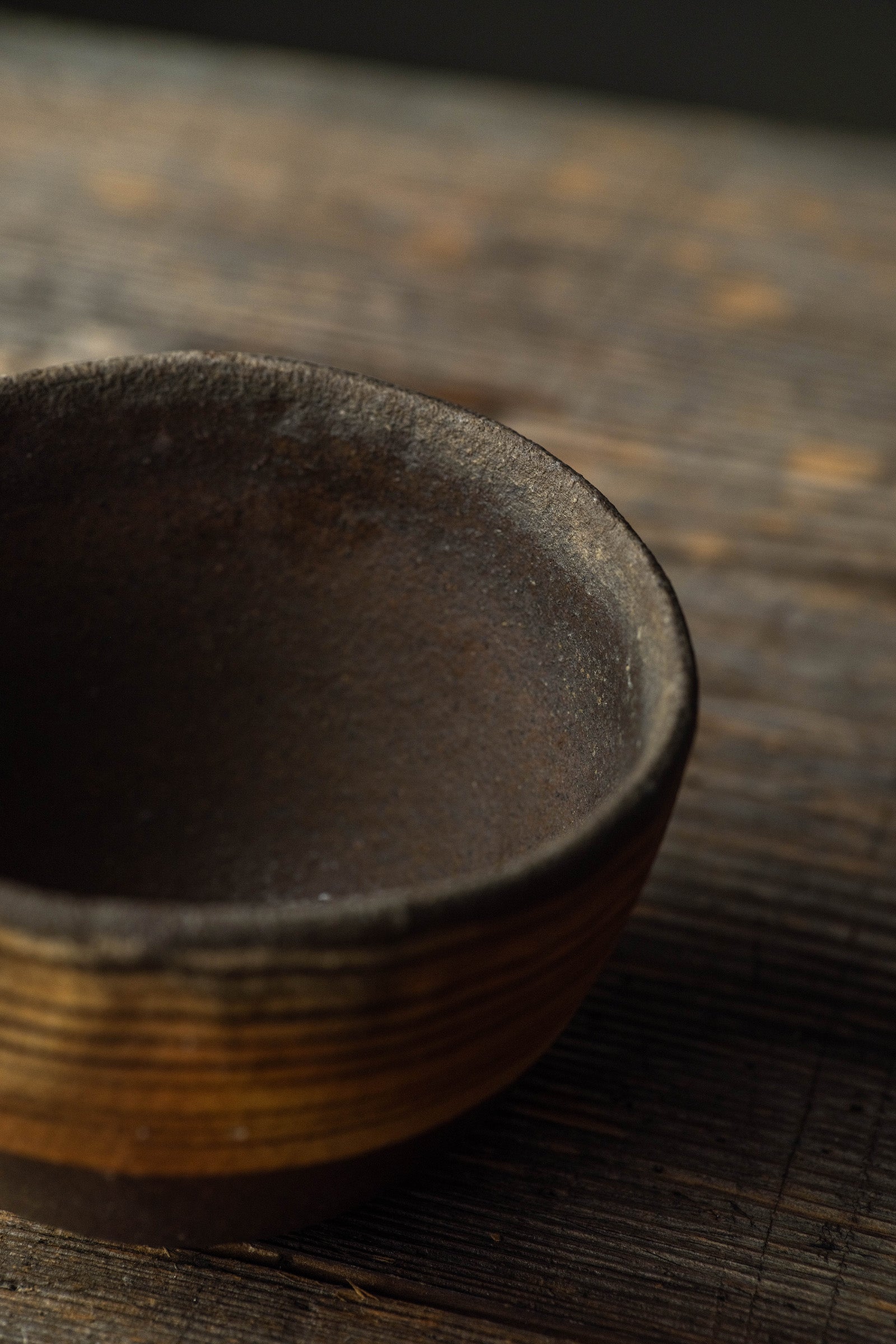 Yoji Yamada soft ceramic yellow pleated bowl, small size Y60-1, 3 pieces