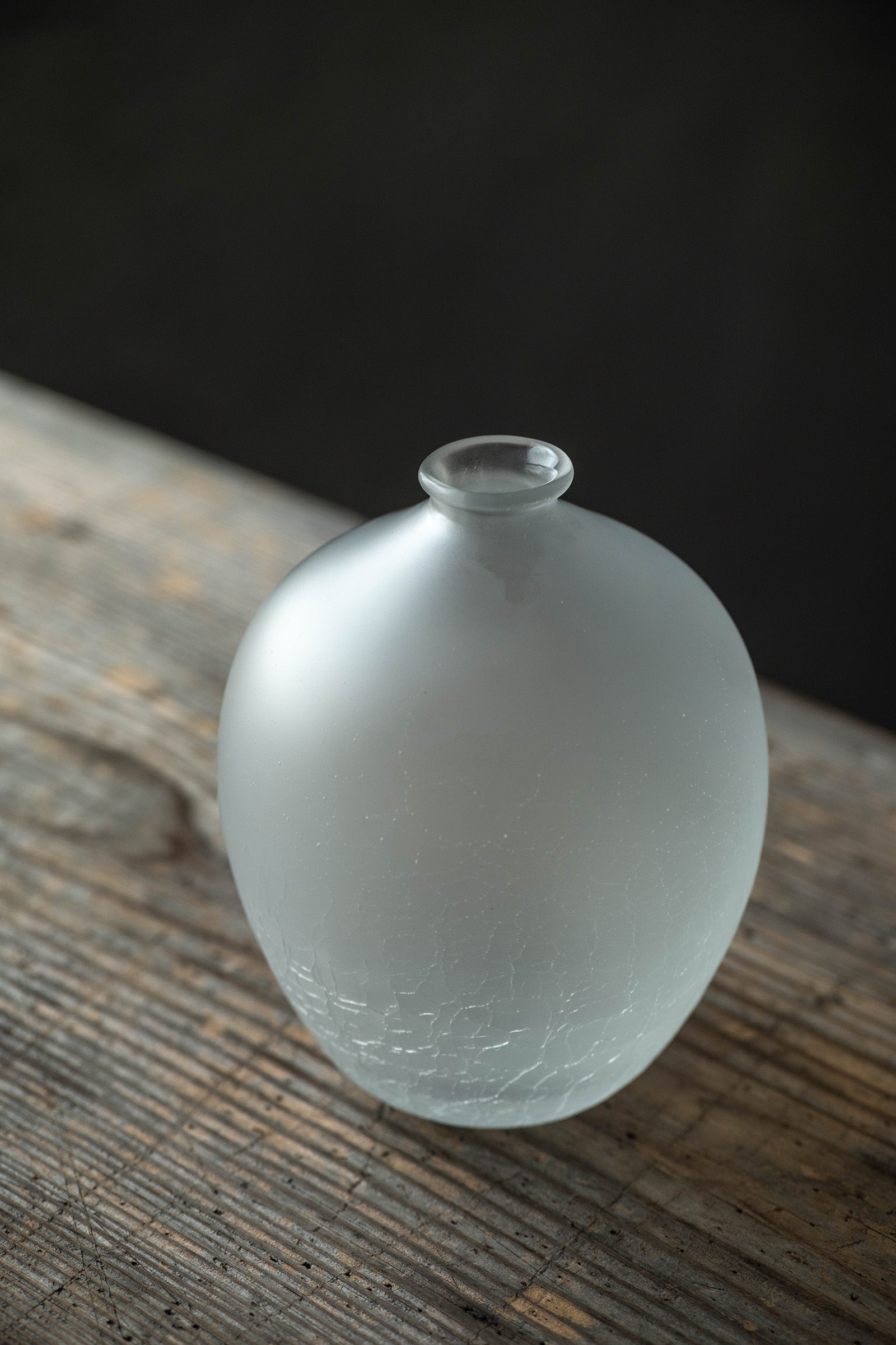 西垣 聡 ice crack flower vase 中 22